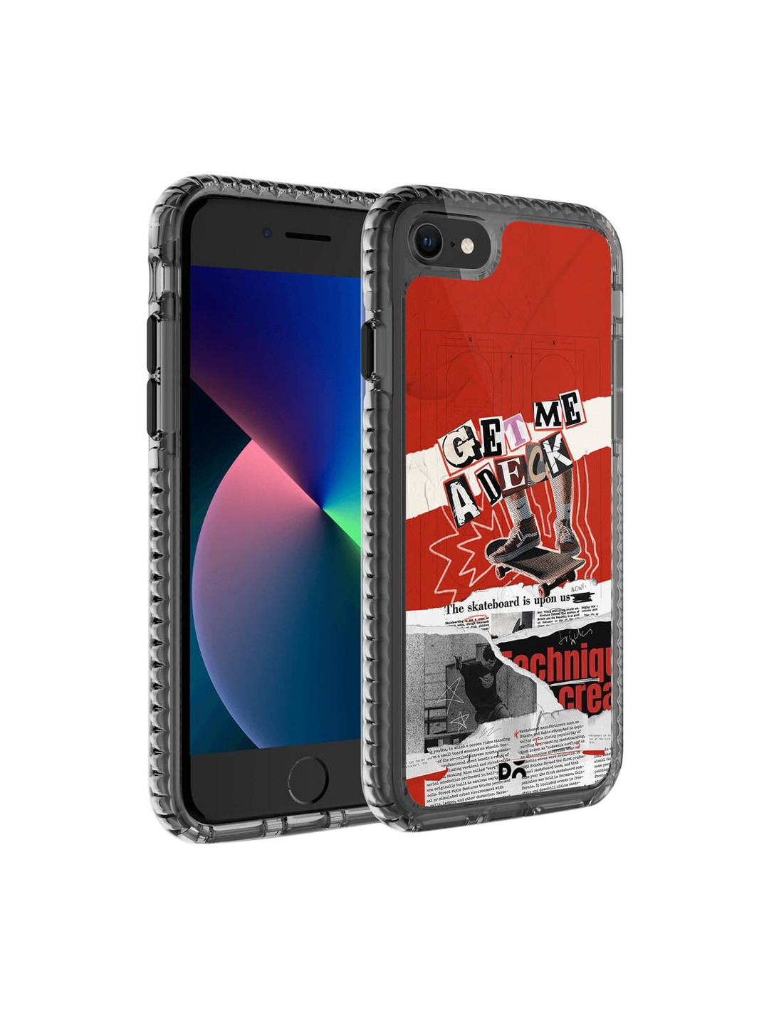 

DailyObjects Multi-Colored Apple IPhone SE 2020 Back Case Mobile Accessories
