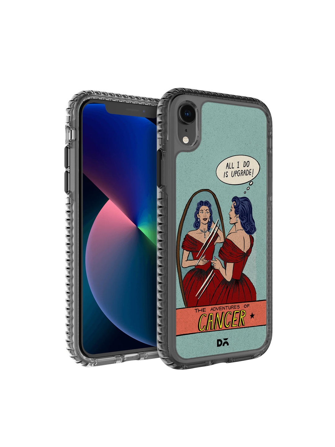 

DailyObjects Blue & Red Printed iPhone XR Phone Case