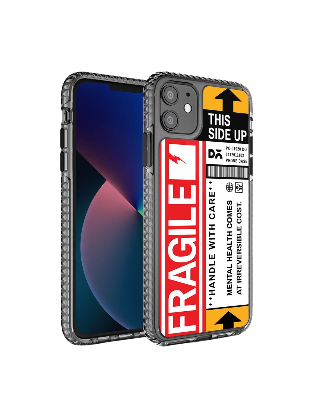 

DailyObjects Red & White Printed iPhone 11 Phone Case