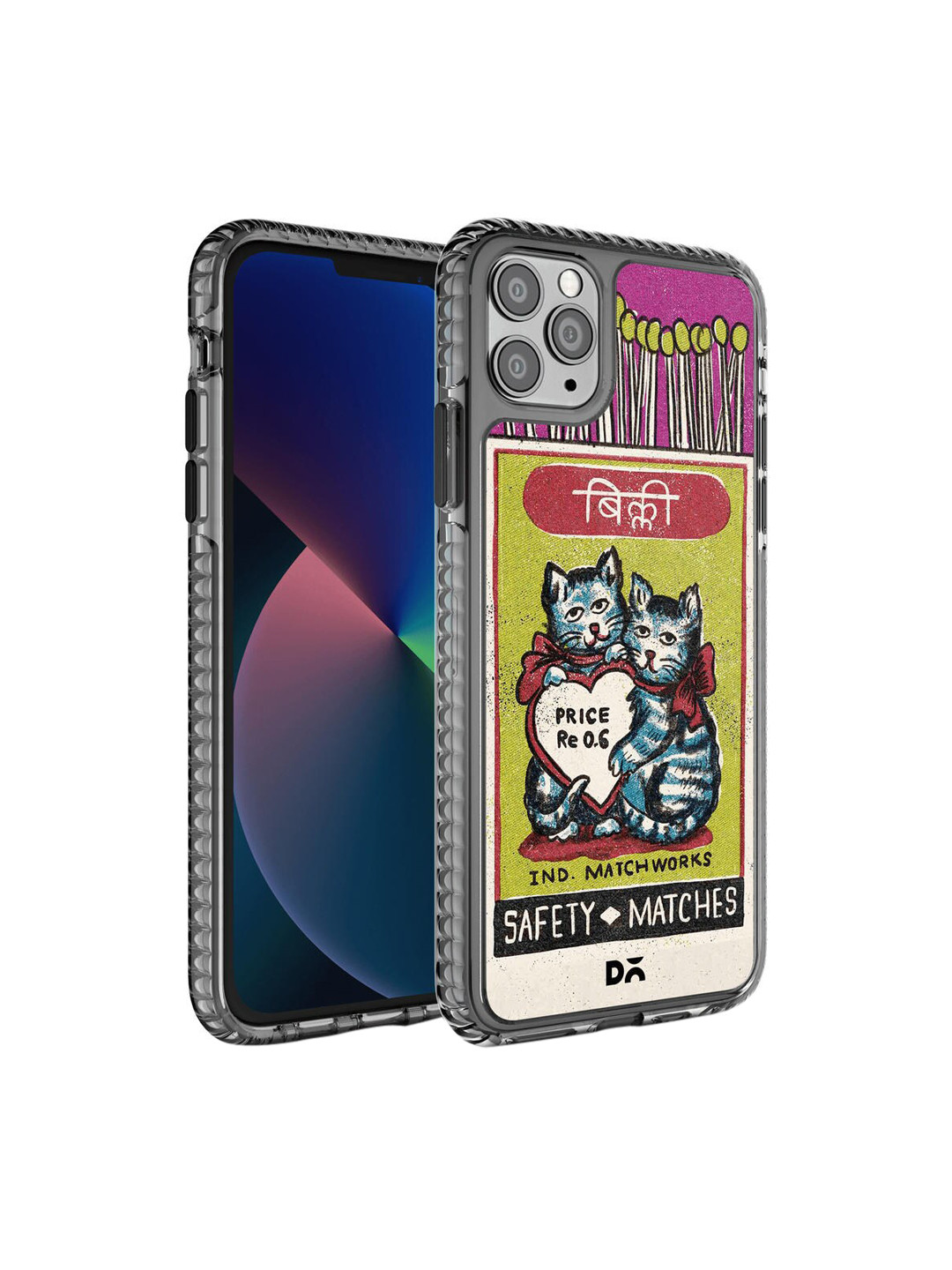 

DailyObjects Mustard & Red Printed iPhone 11 Pro Max Case