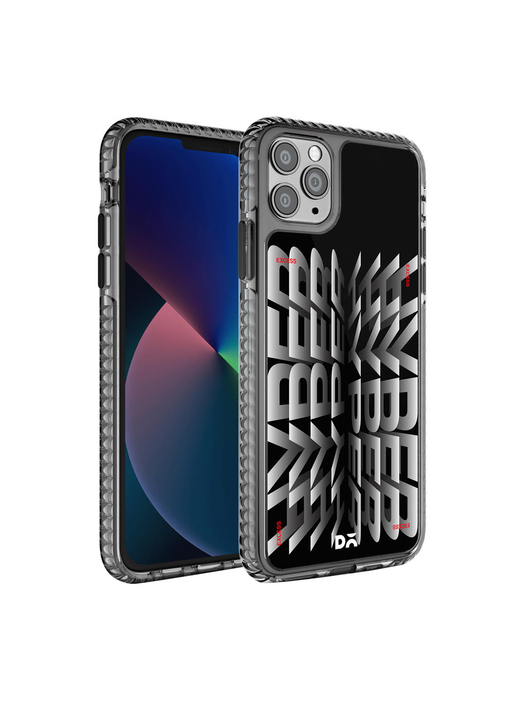 

DailyObjects Transparent & White Printed iPhone 11 Pro Back Cover