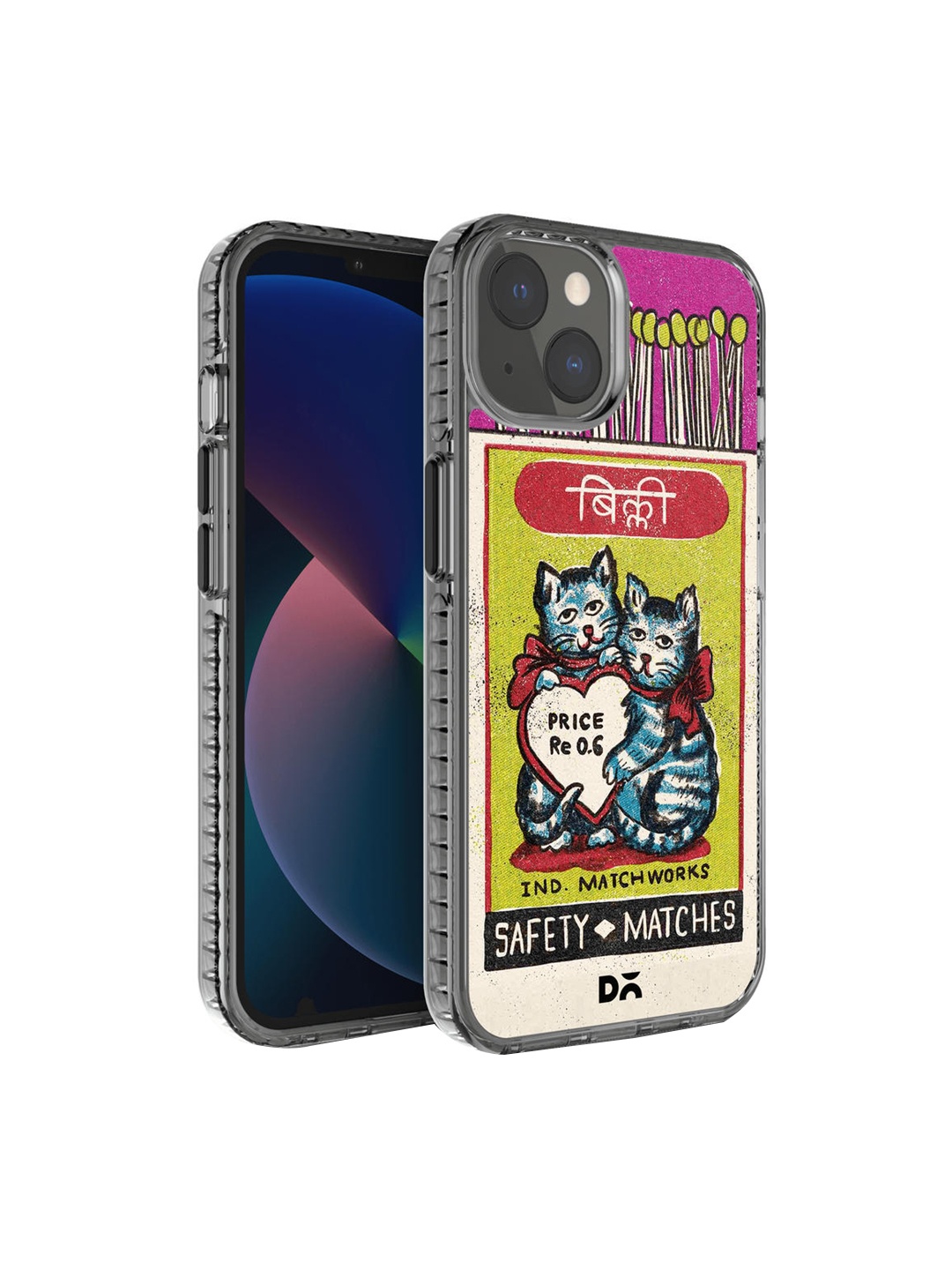 

DailyObjects Multi-Coloured Billi Matchbox Stride Printed iPhone 13 Mini Back Case