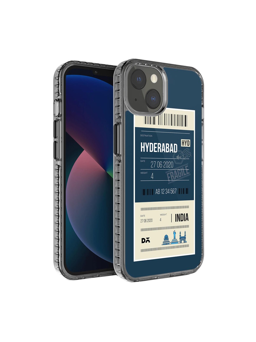 

DailyObjects Blue & White Hyderabad City iPhone 13 Mini