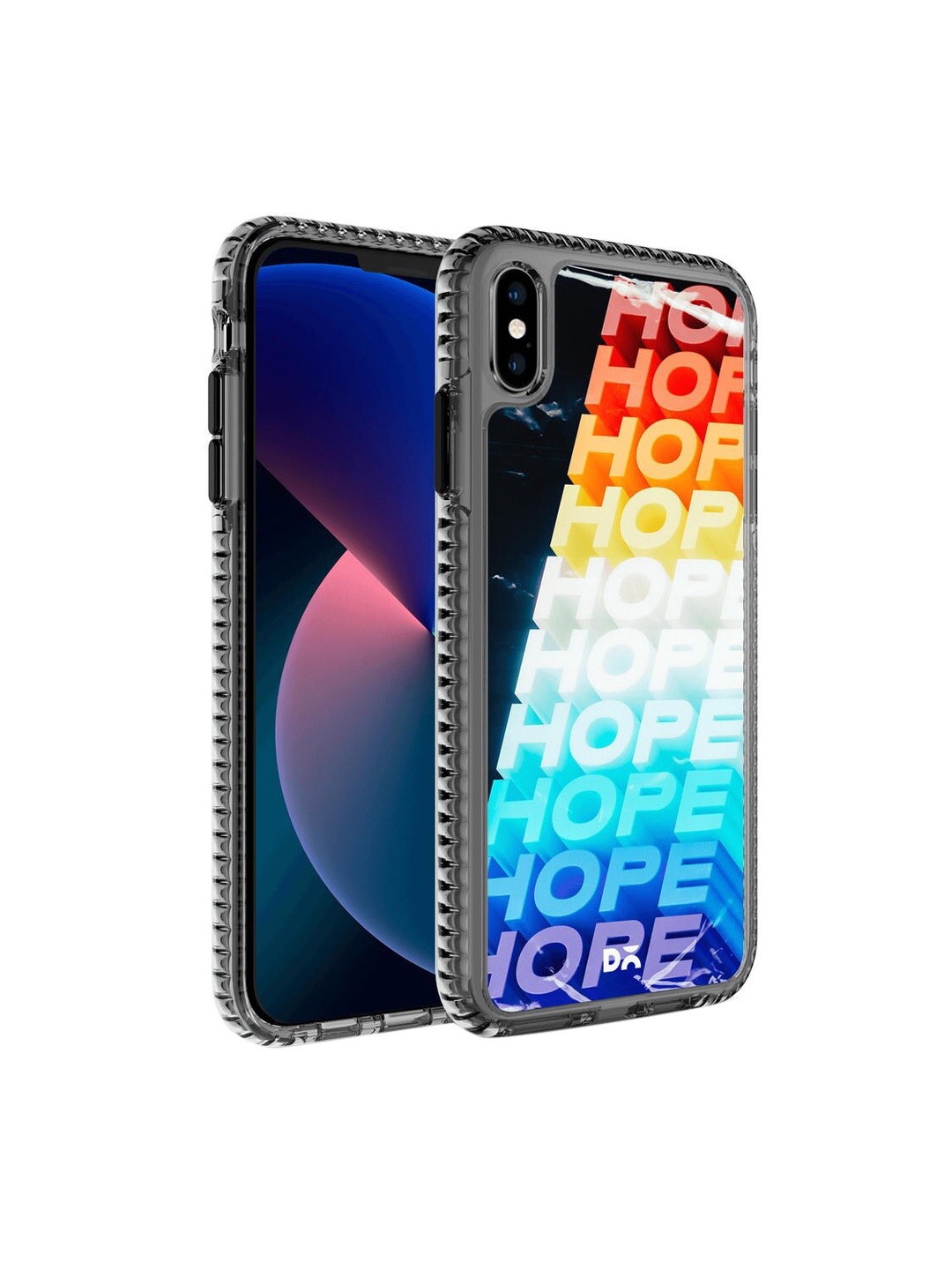 

DailyObjects Black & White Hope iPhone X Back Case