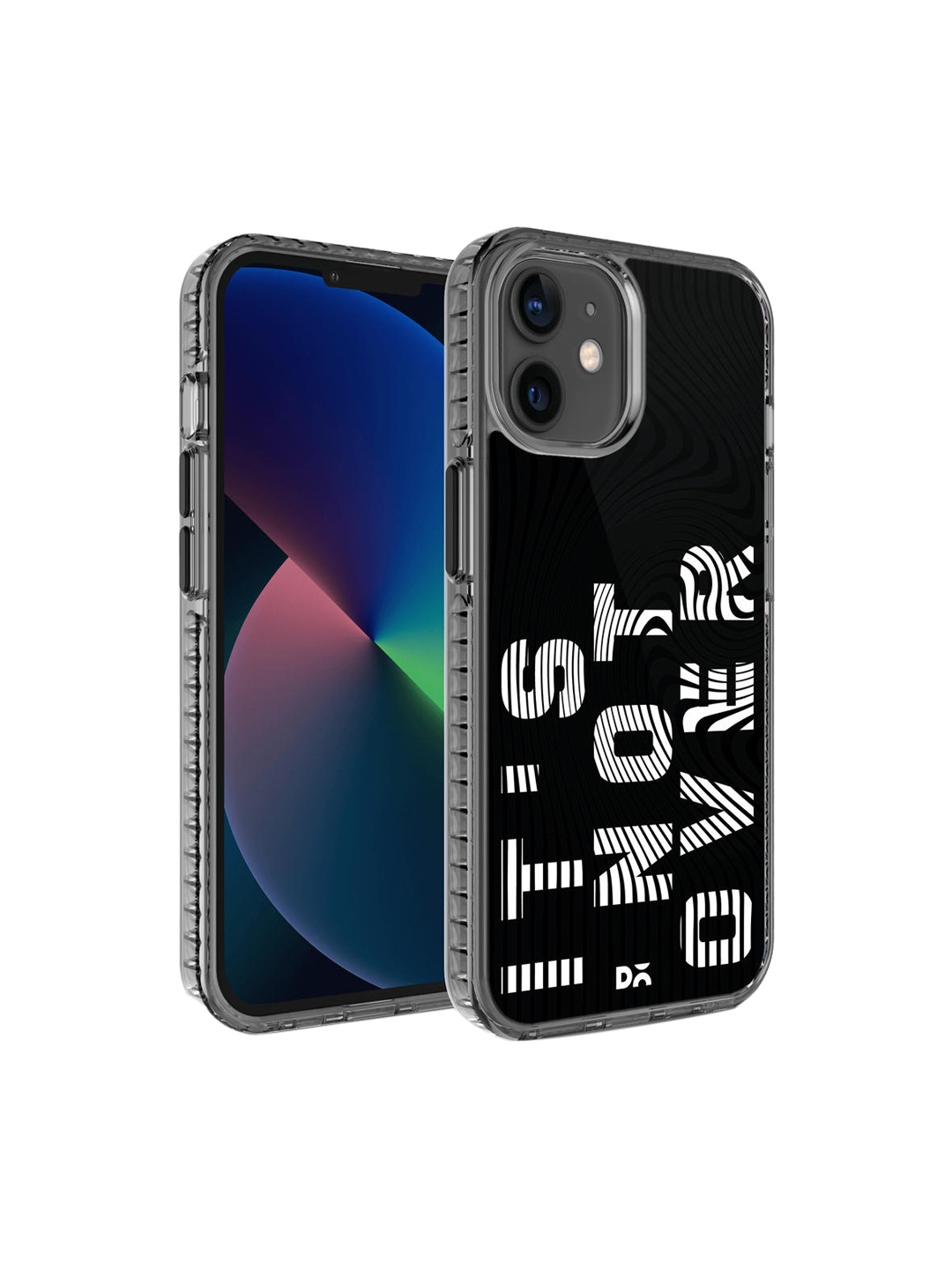 

DailyObjects Black Printed IT'S NOT OVER iPhone 12 Phone Case