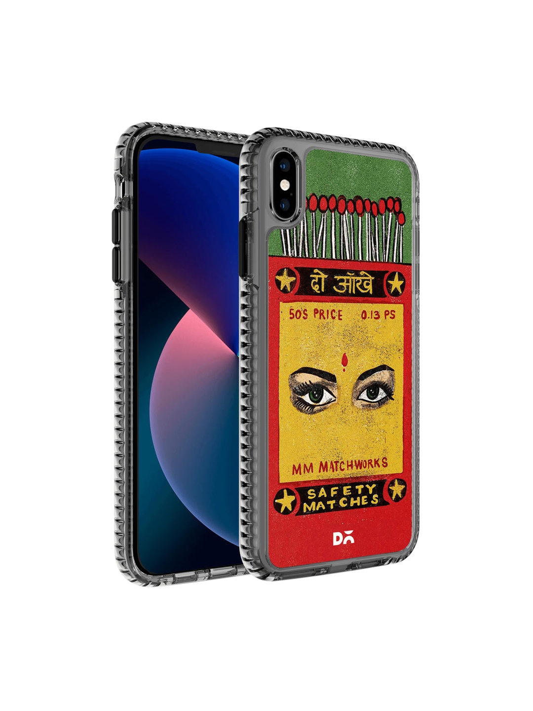 

DailyObjects Yellow& Red Printed iPhone XS Max Mobile Case