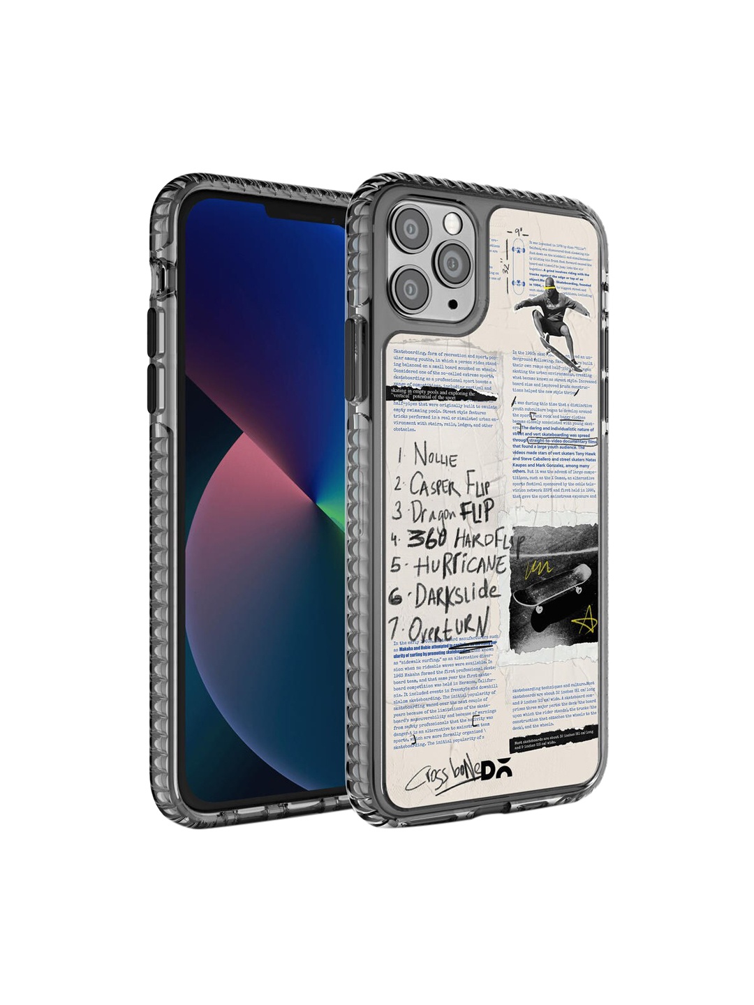 

DailyObjects White & Black Printed Flipster iPhone 11 Pro Max Phone Case