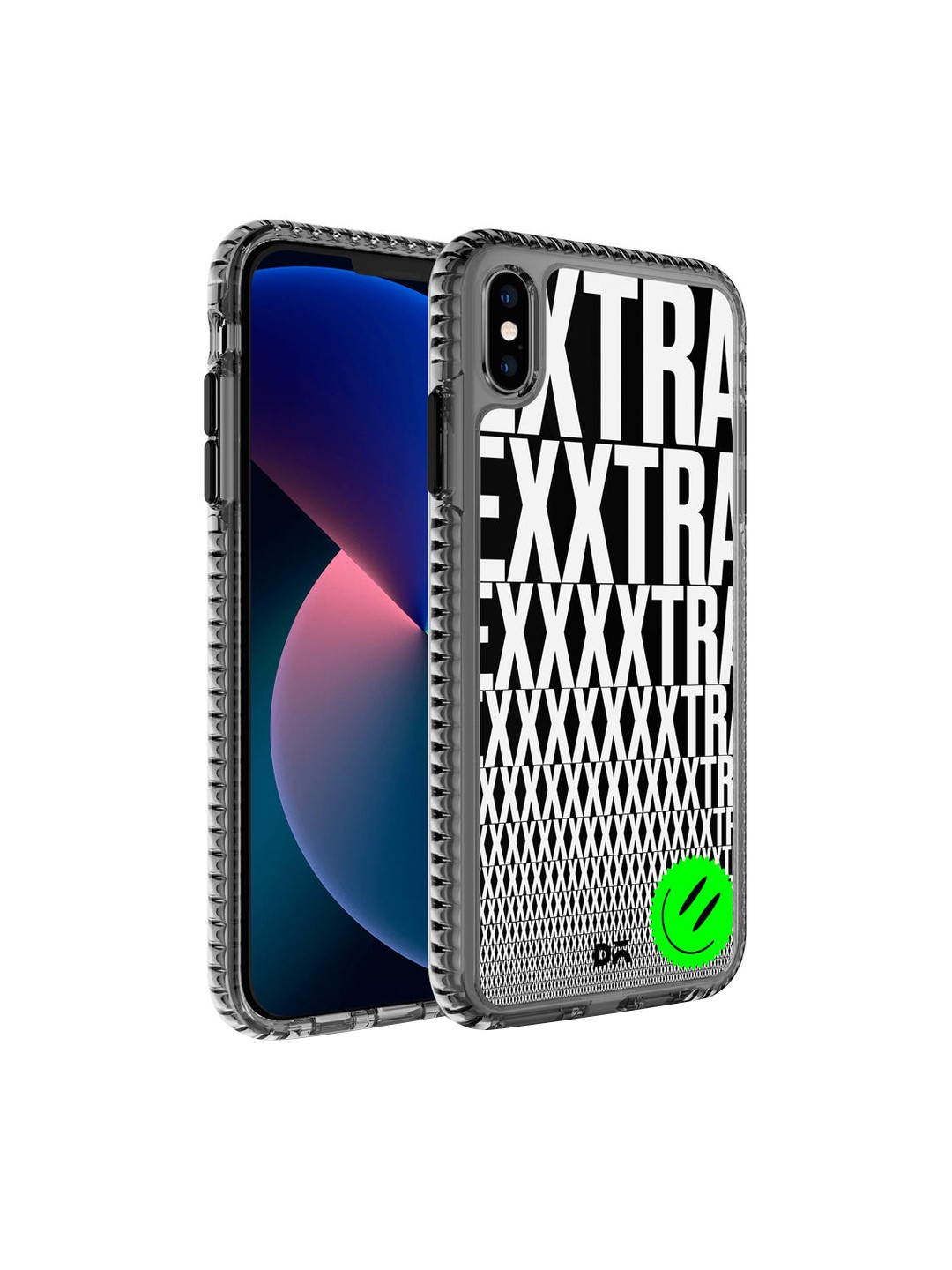 

DailyObjects Black & White Printed Extra iPhone XS Phone Case