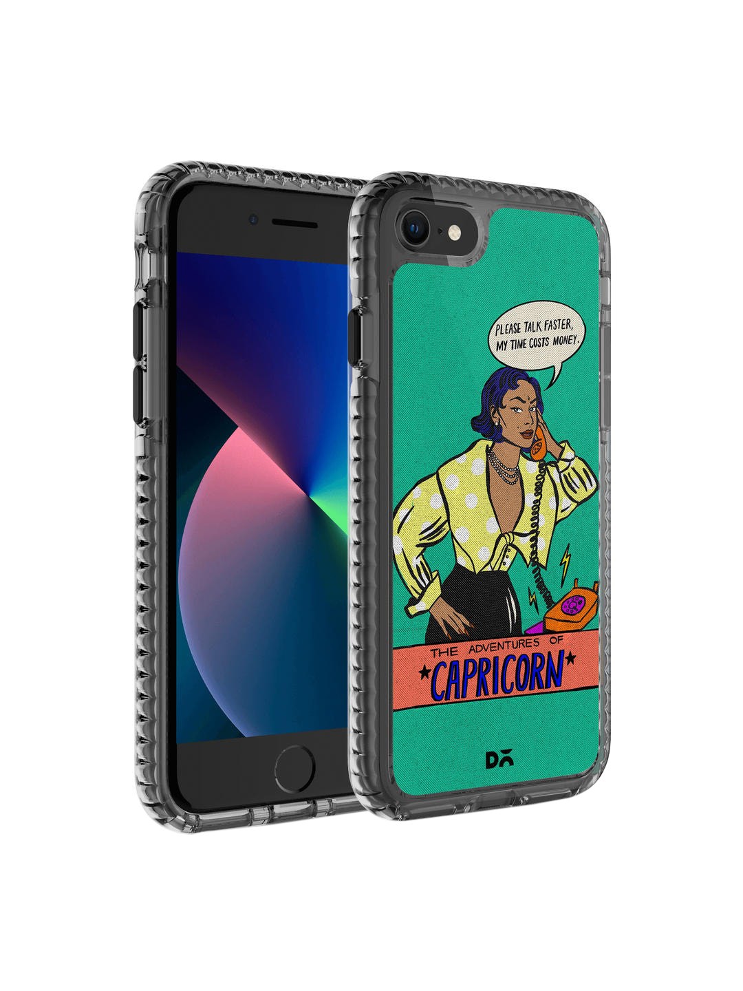 

DailyObjects Green & Black Capricorn iPhone 8 Back Case