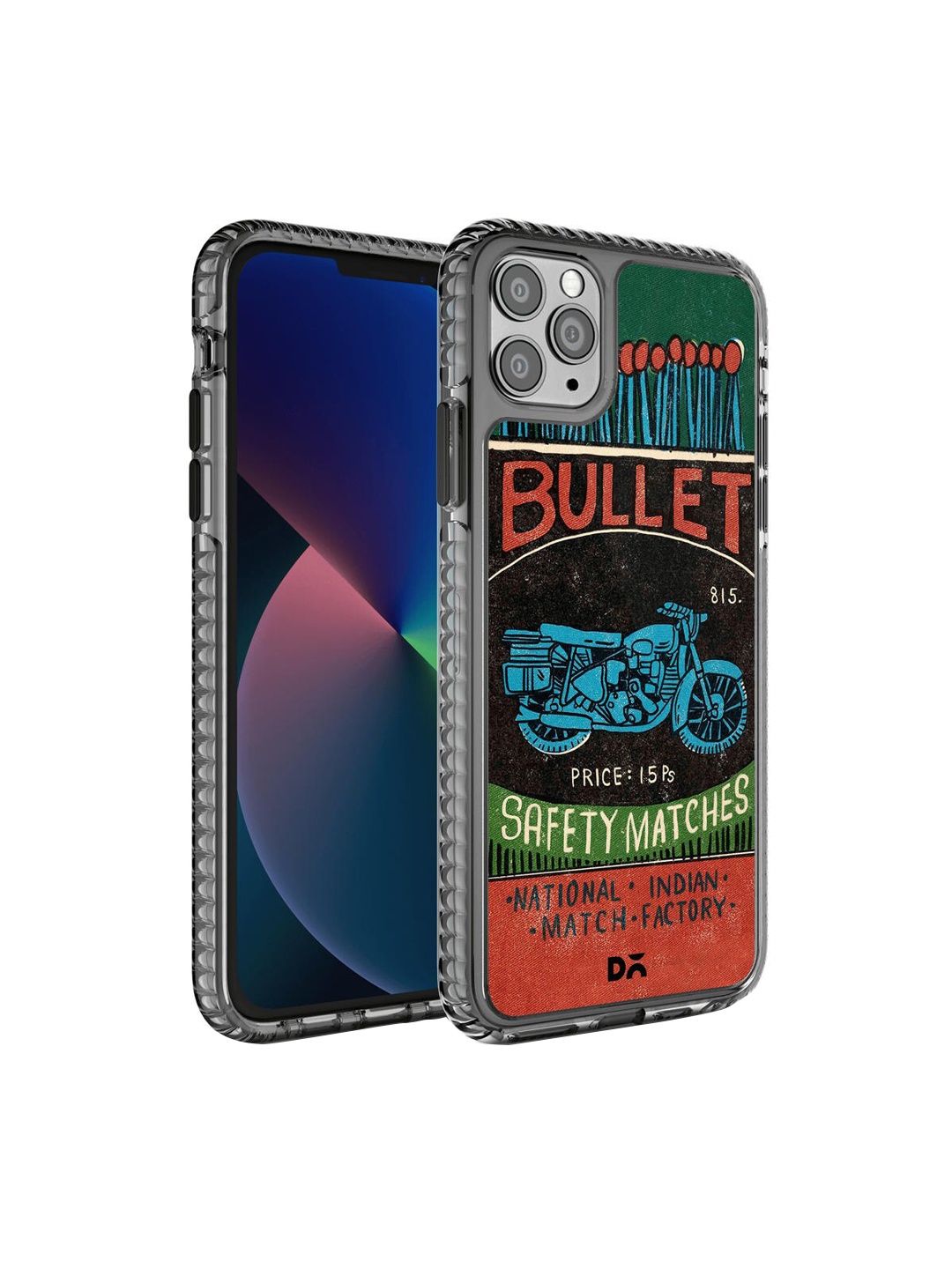 

DailyObjects Multi-Coloured Bullet Matchbox Printed iPhone 11 Pro Max Phone Case
