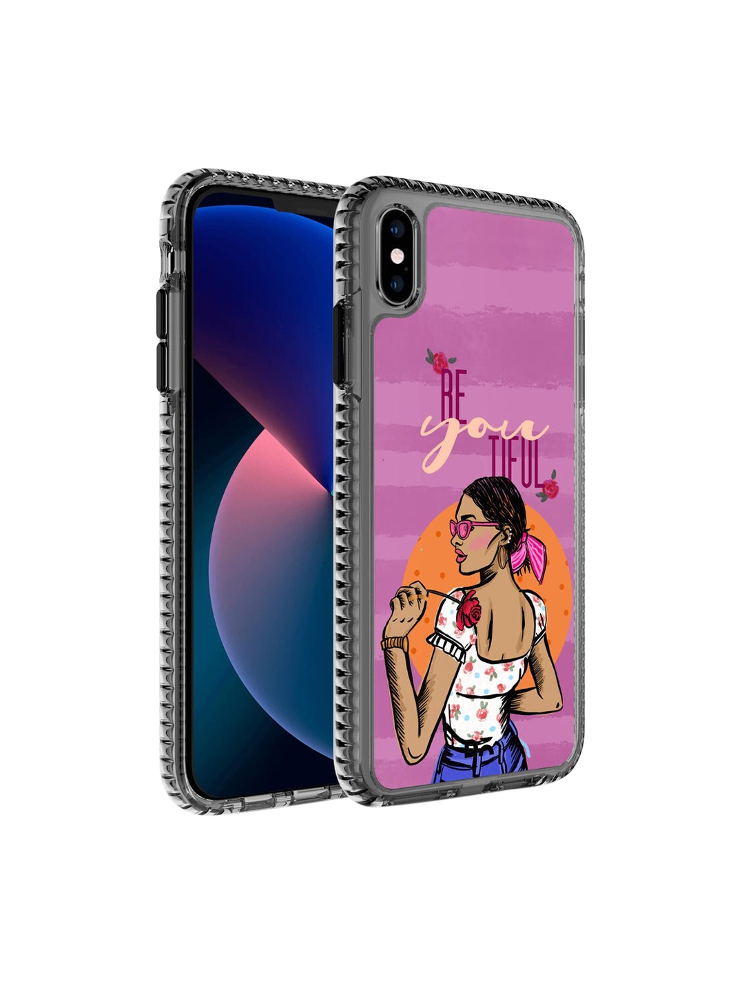 

DailyObjects Pink Printed Be You Tiful iPhone XS Phone Case