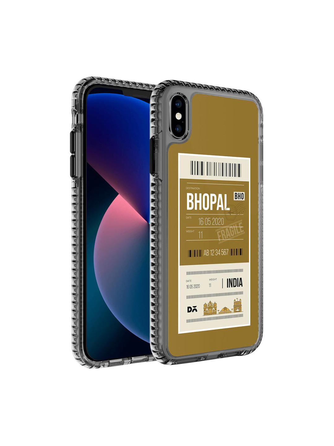 

DailyObjects Green Printed Bhopal City iPhone XS Phone Case