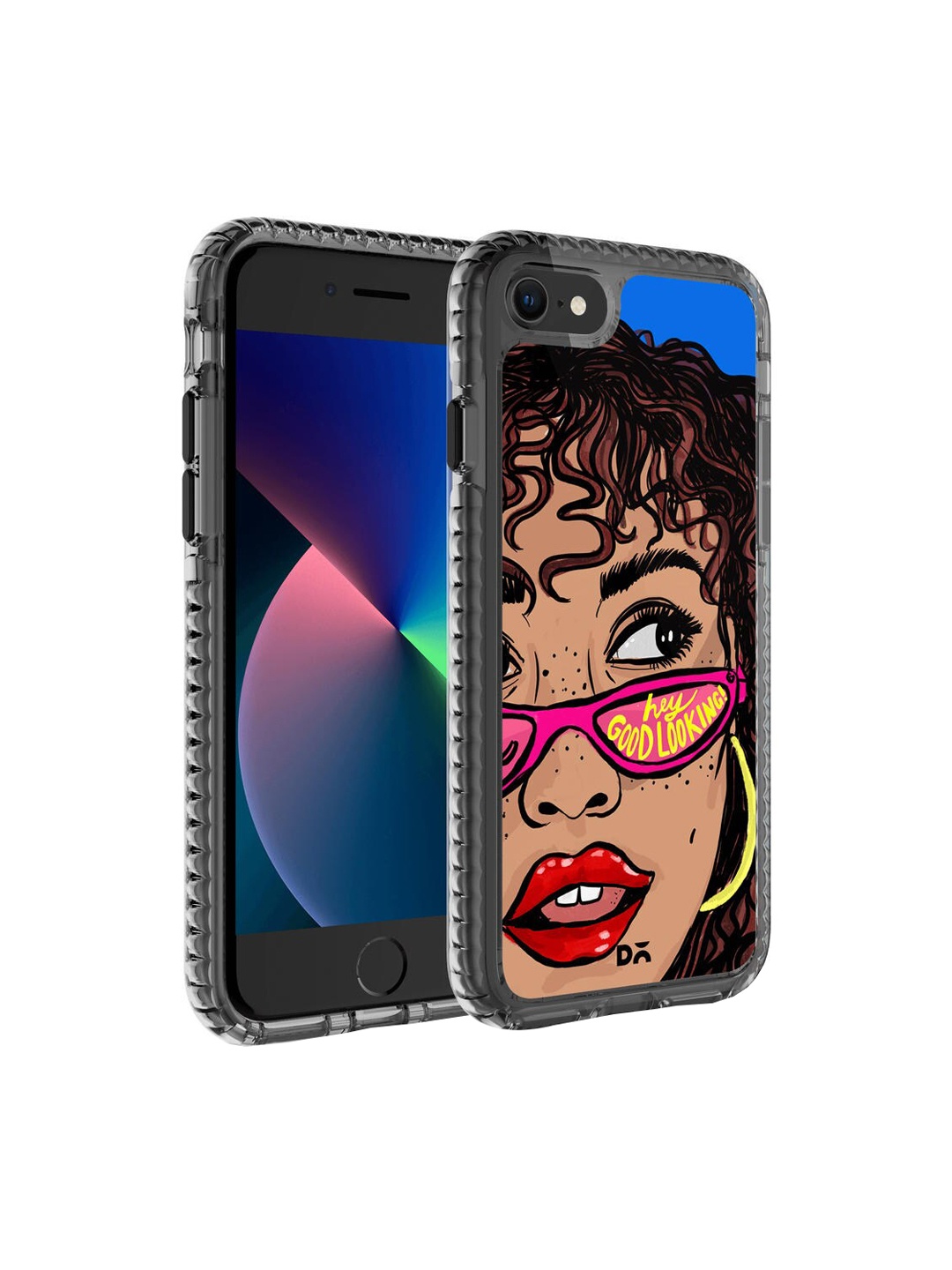

DailyObjects Blue & Brown Hey Good Looking iPhone 7 Back Case