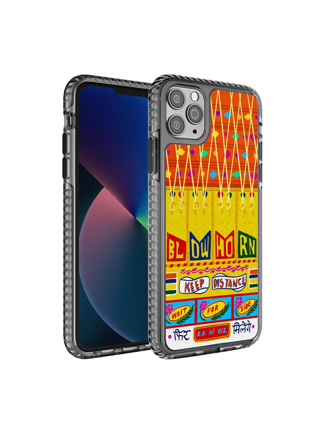 

DailyObjects Multi Colored Printed Fir Milenge Truckback iPhone 11 Pro Max Phone Case