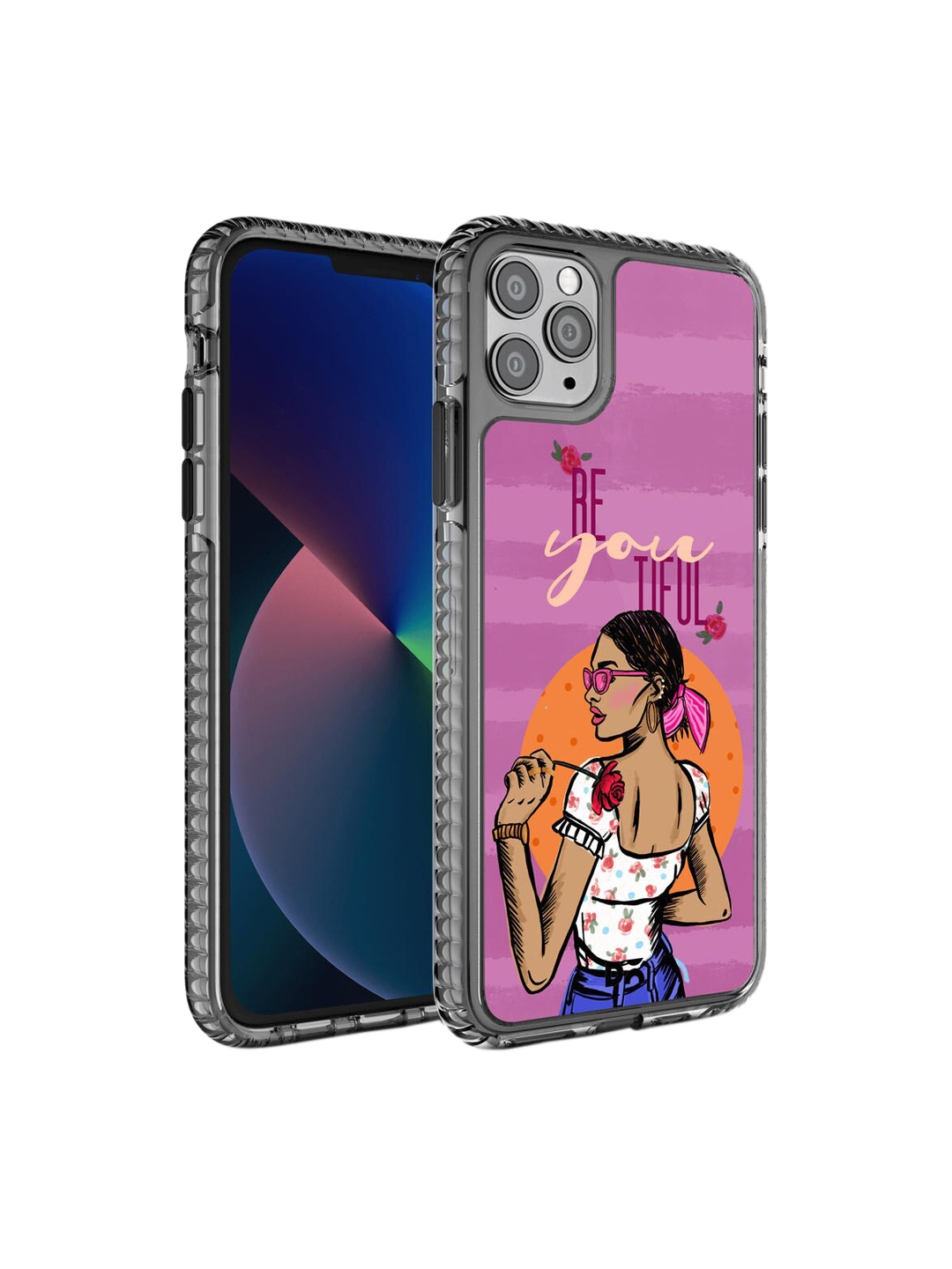 

DailyObjects Multi-Coloured Be You Tiful Printed iPhone 11 Pro Max Phone Case