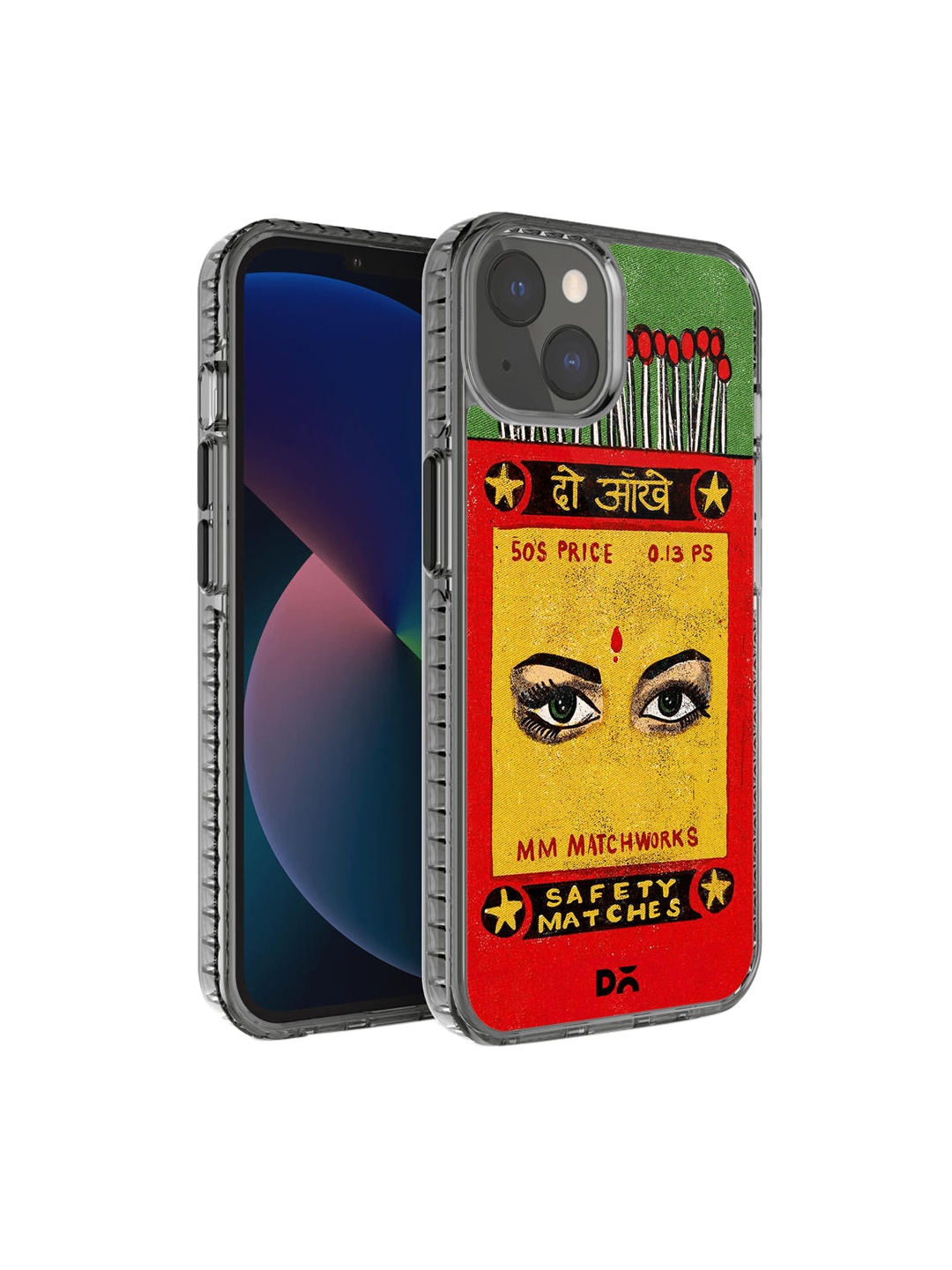 

DailyObjects Yellow & Red Printed iPhone 13 Phone Case