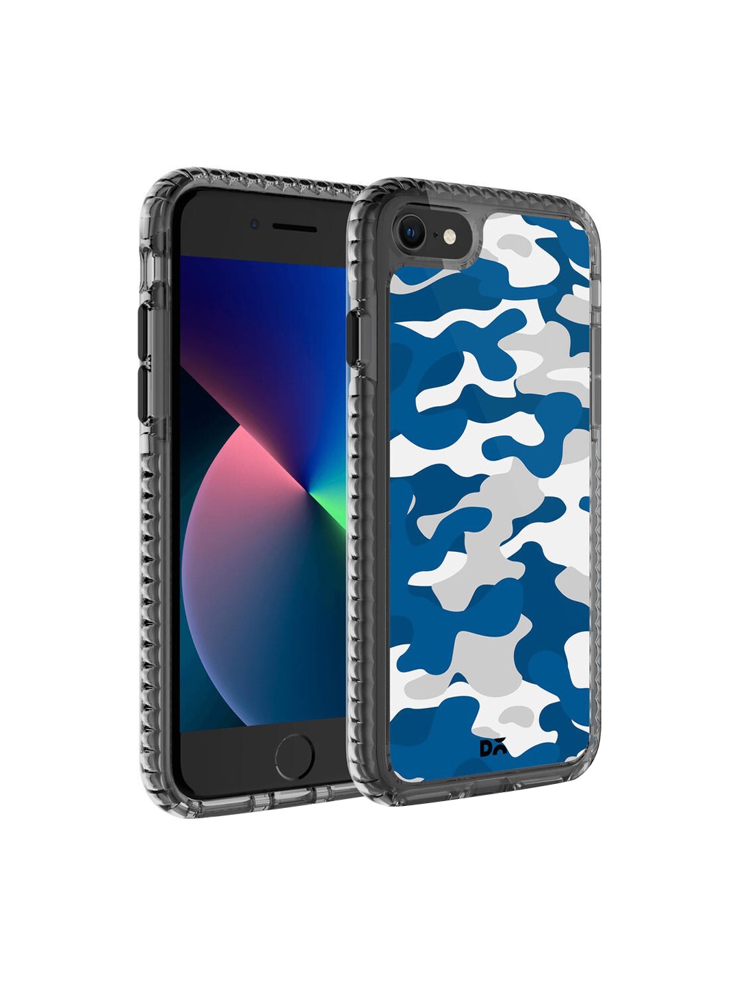 

DailyObjects Blue & White Printed iPhone SE 2020 Mobile Case