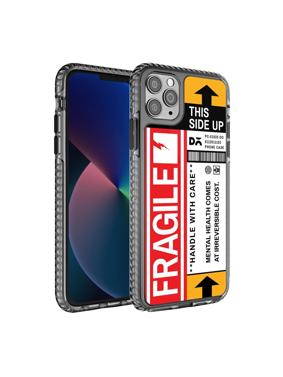 

DailyObjects Red & White Fragile iPhone 11 Pro Stride 2.0 Case Cover