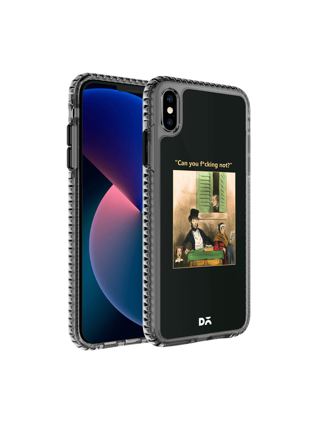 

DailyObjects Black Printed Can You Not iPhone XS Max Phone Case