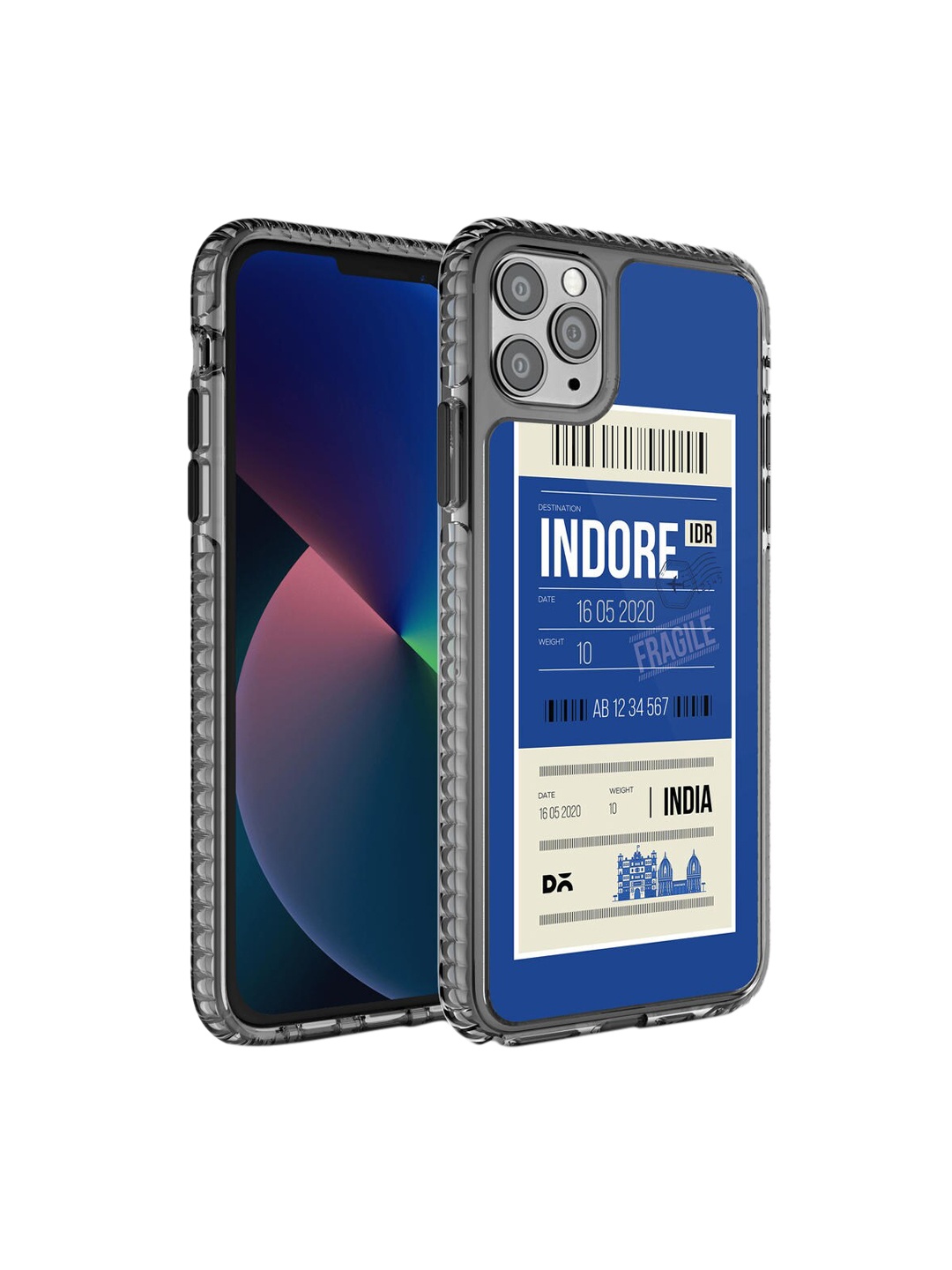 

DailyObjects Blue & White Printed iPhone 11 Pro Mobile Case