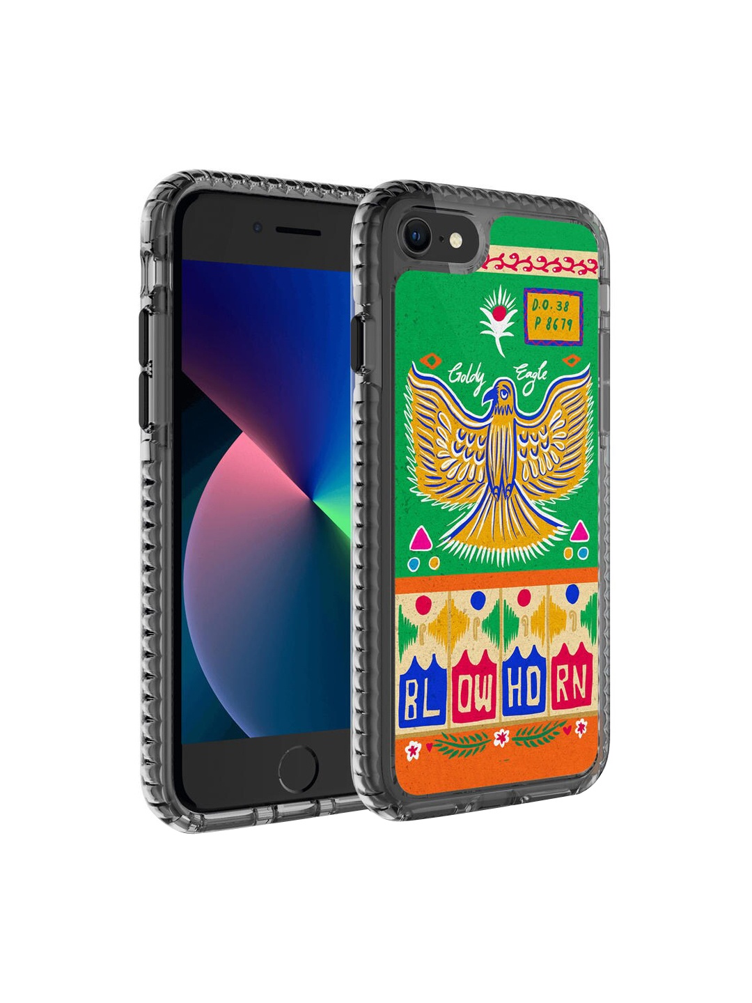 

DailyObjects Multi-Coloured Goldy Eagle Truckback Printed iPhone 7 Phone Case