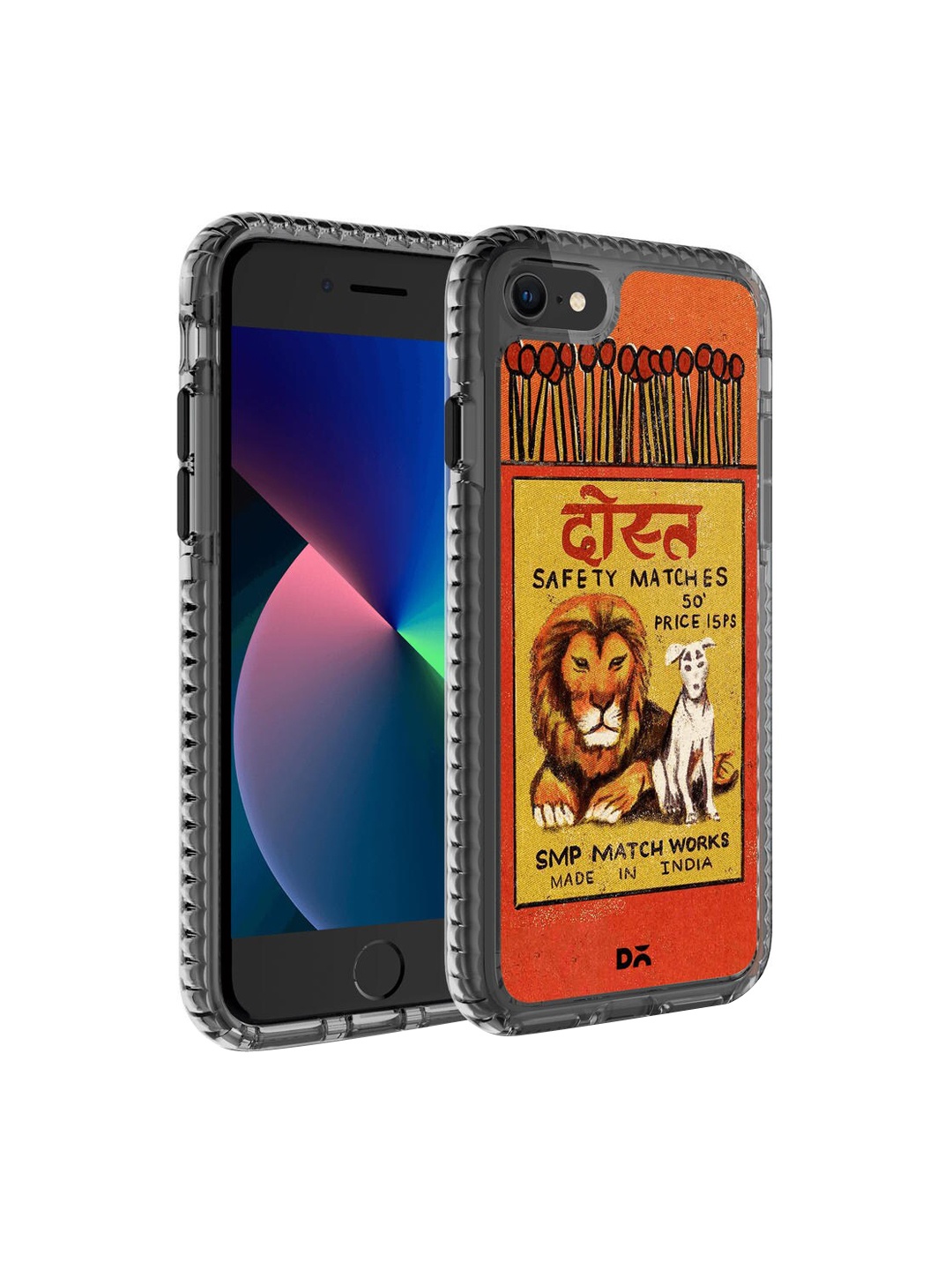 

DailyObjects Multi-Coloured Dost Matchbox Printed iPhone 8 Phone Case