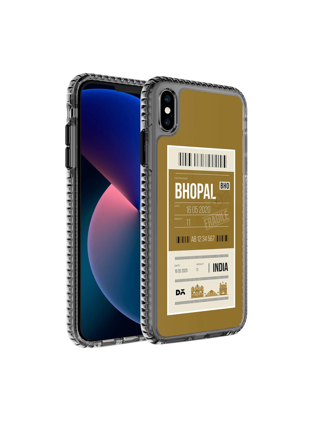 

DailyObjects Multi Colored Printed Do Not Touch iPhone XS Max Phone Case