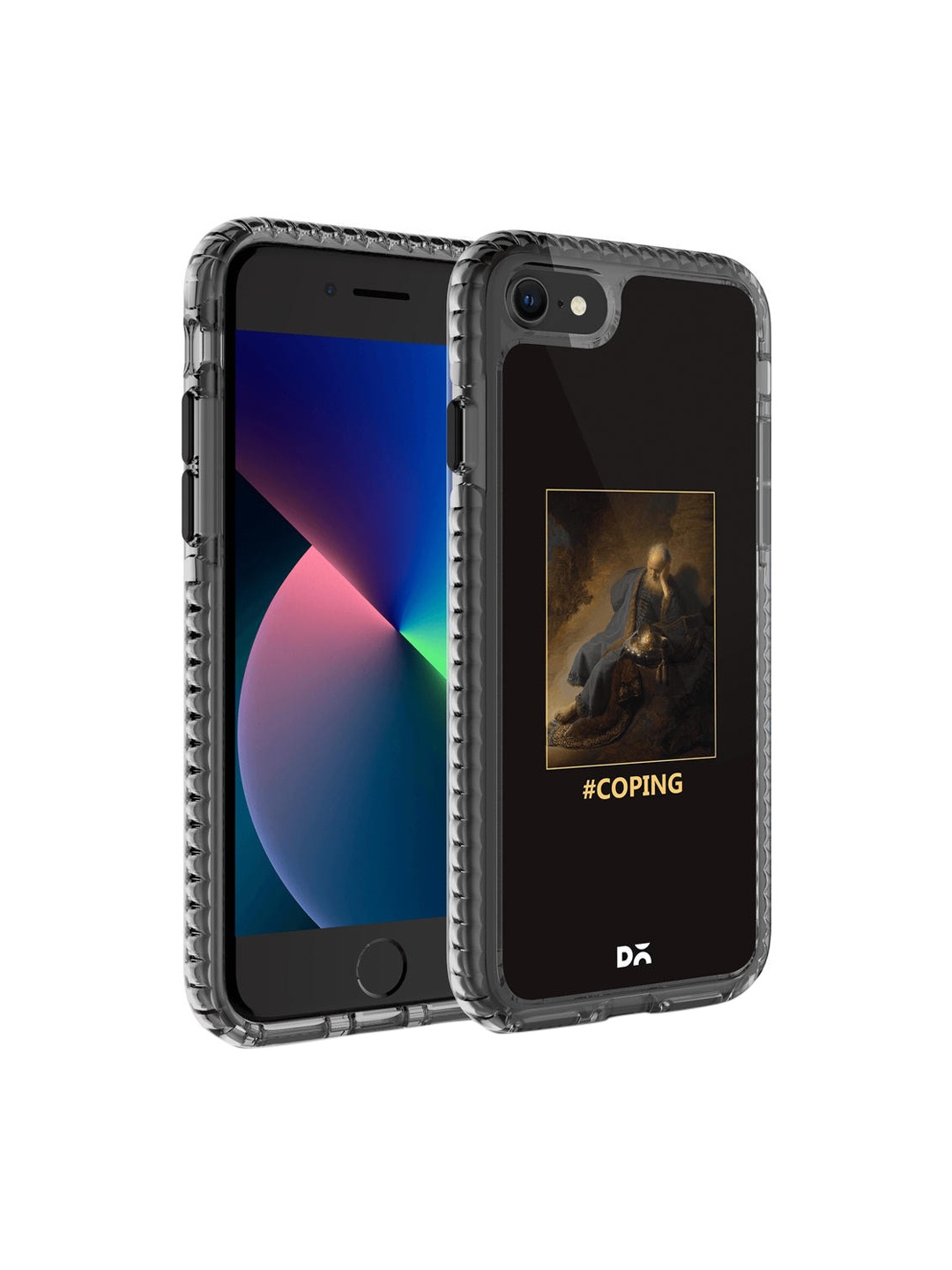 

DailyObjects Black Printed Coping iPhone 8 Phone Case