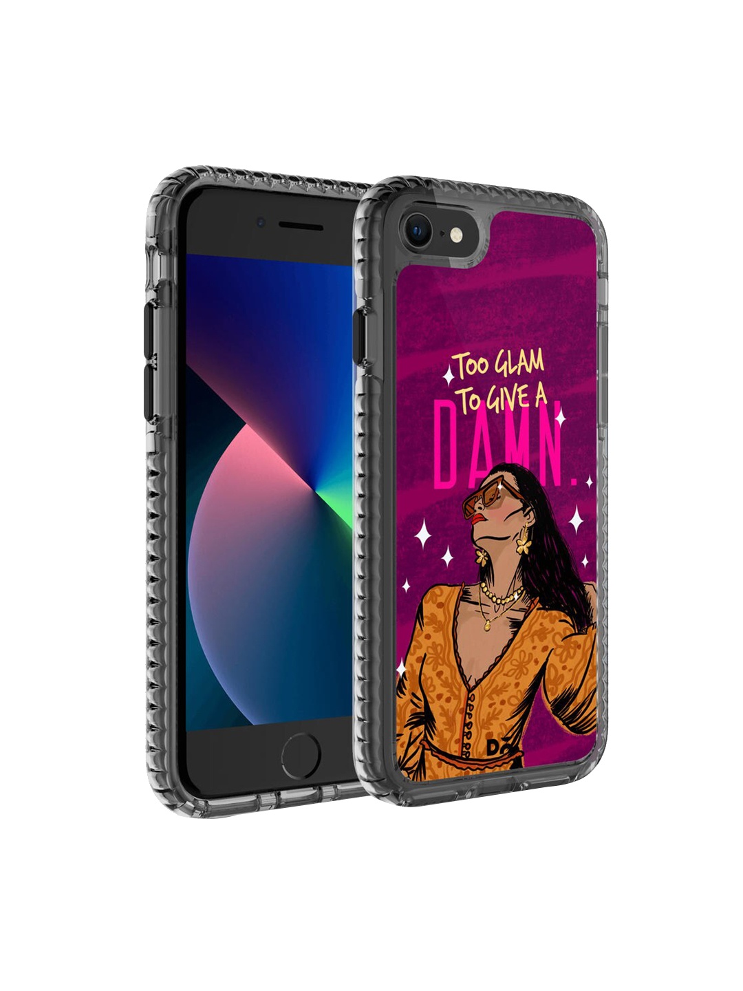

DailyObjects Multi-Colored Apple IPhone 8 Back Case Mobile Accessories