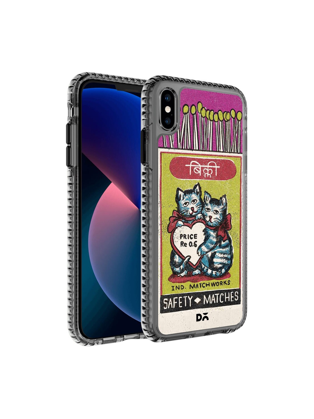 

DailyObjects Multi-Colored Apple IPhone X Back Case Mobile Accessories