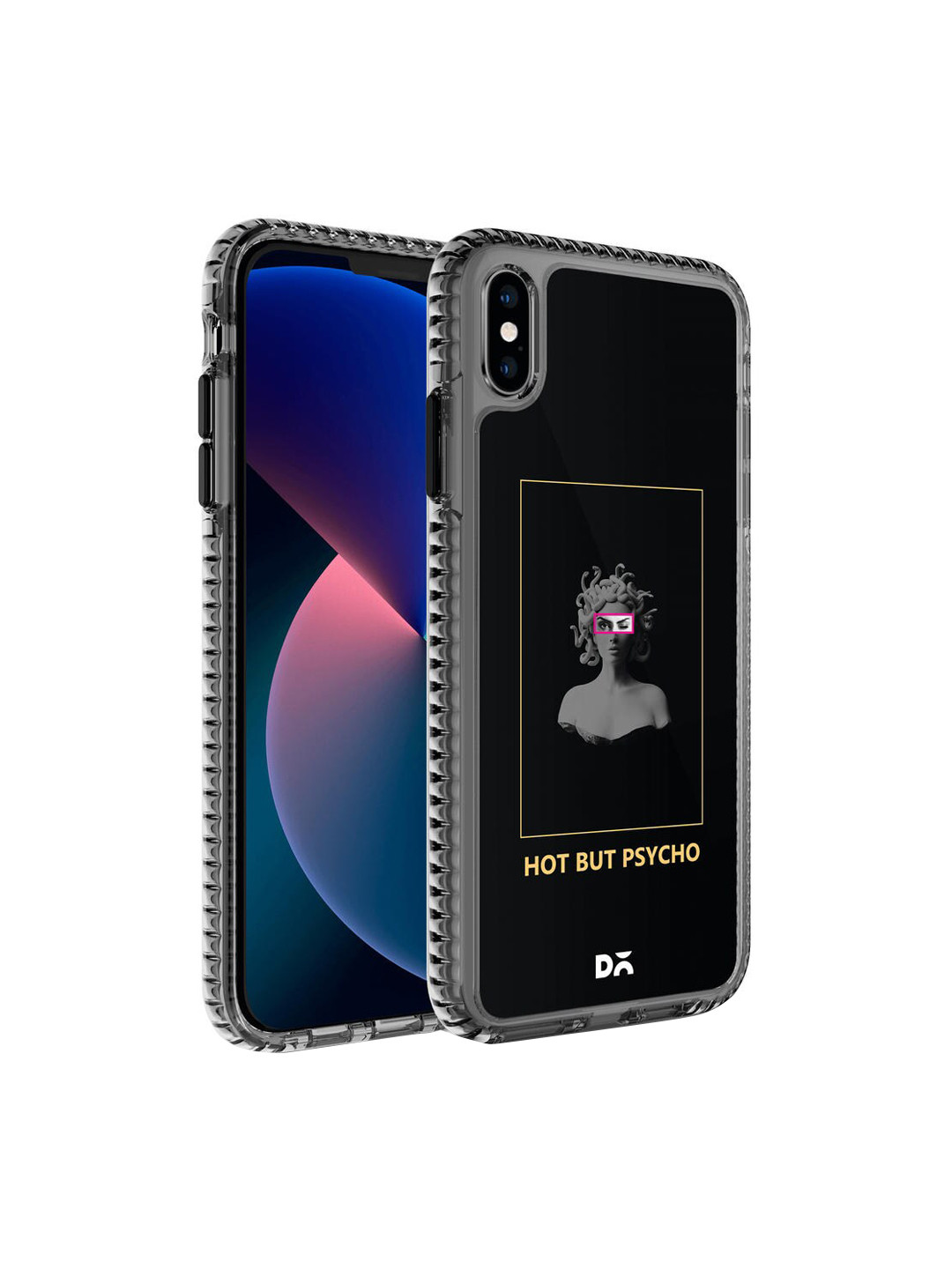 

DailyObjects Black & Grey Hot Psycho iPhone XS Max Stride 2.0 Case Cover, Multi
