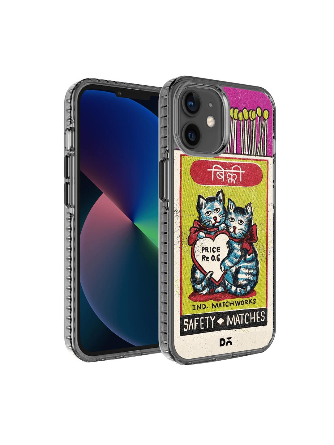 

DailyObjects Yellow & Red Billi Matchbox Stride 2.0 iPhone 12 Mini Phone Case