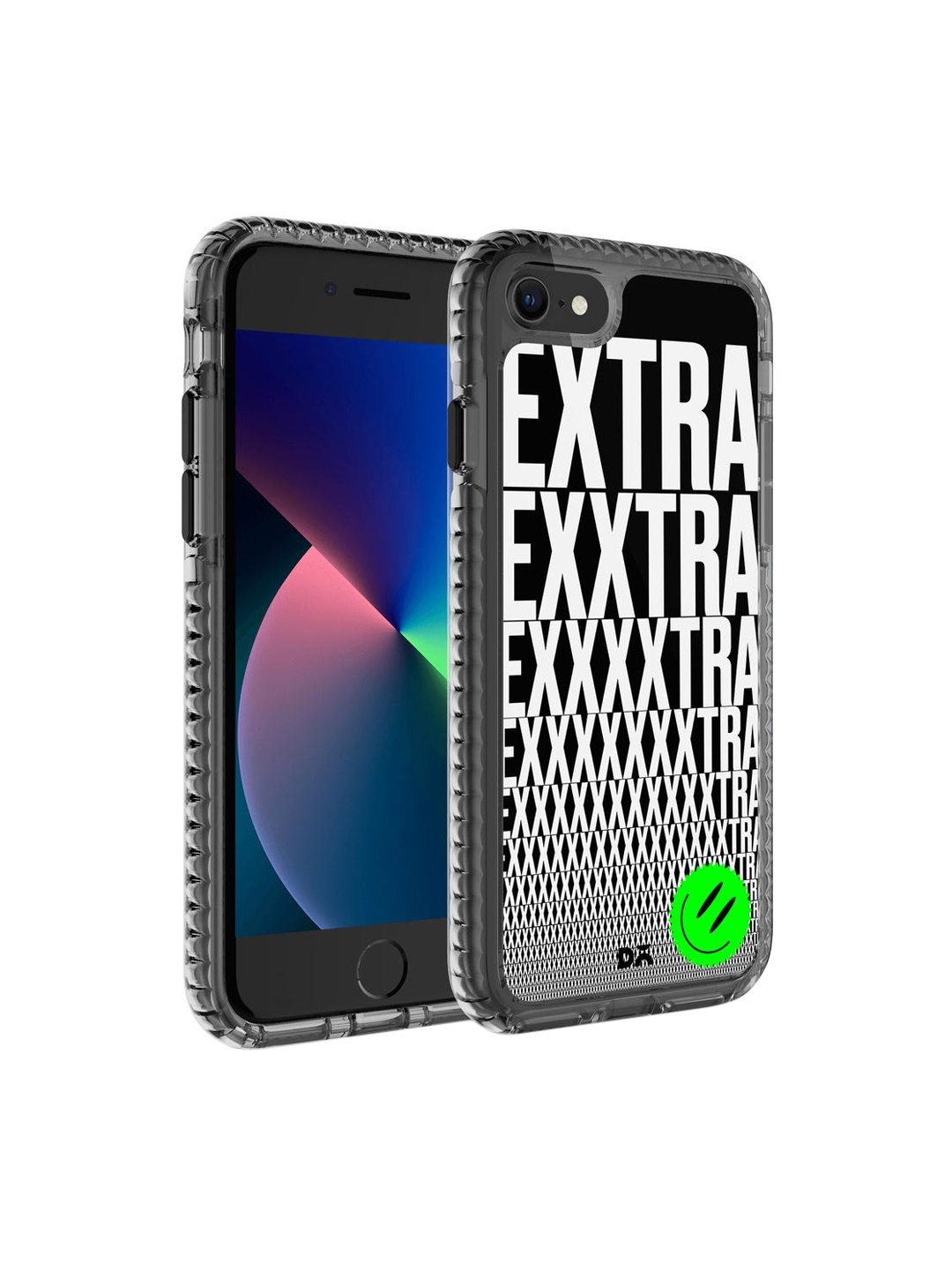 

DailyObjects Black & White Extra iPhone 7 Stride 2.0 Case Cover, Multi