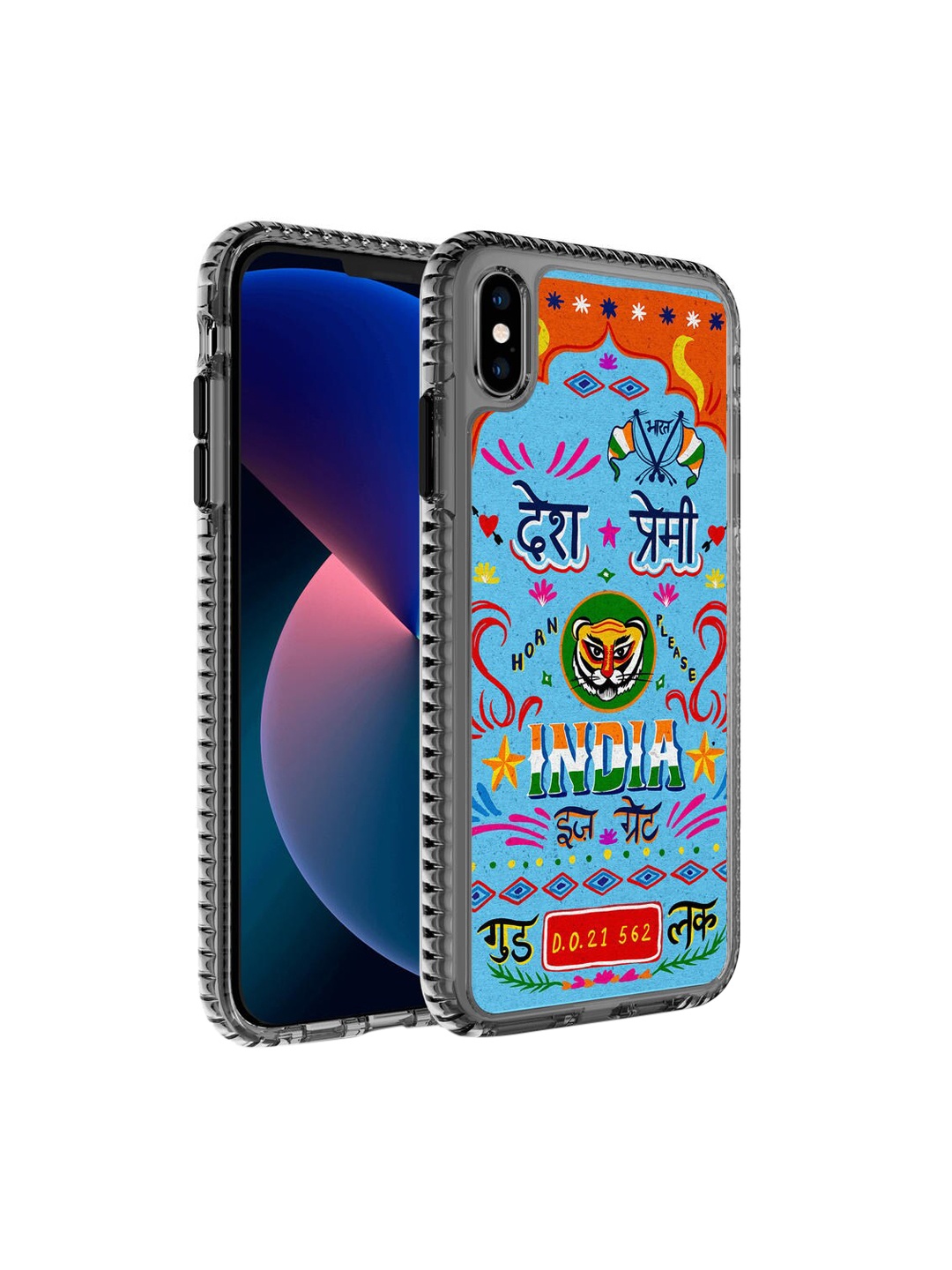 

DailyObjects Multi-Coloured Desh Premi Truckback Printed iPhone X Phone Case