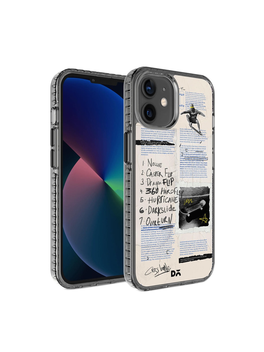 

DailyObjects Black & White Printed Quirky Sustainable Apple iPhone 12 Mobile Back Cover