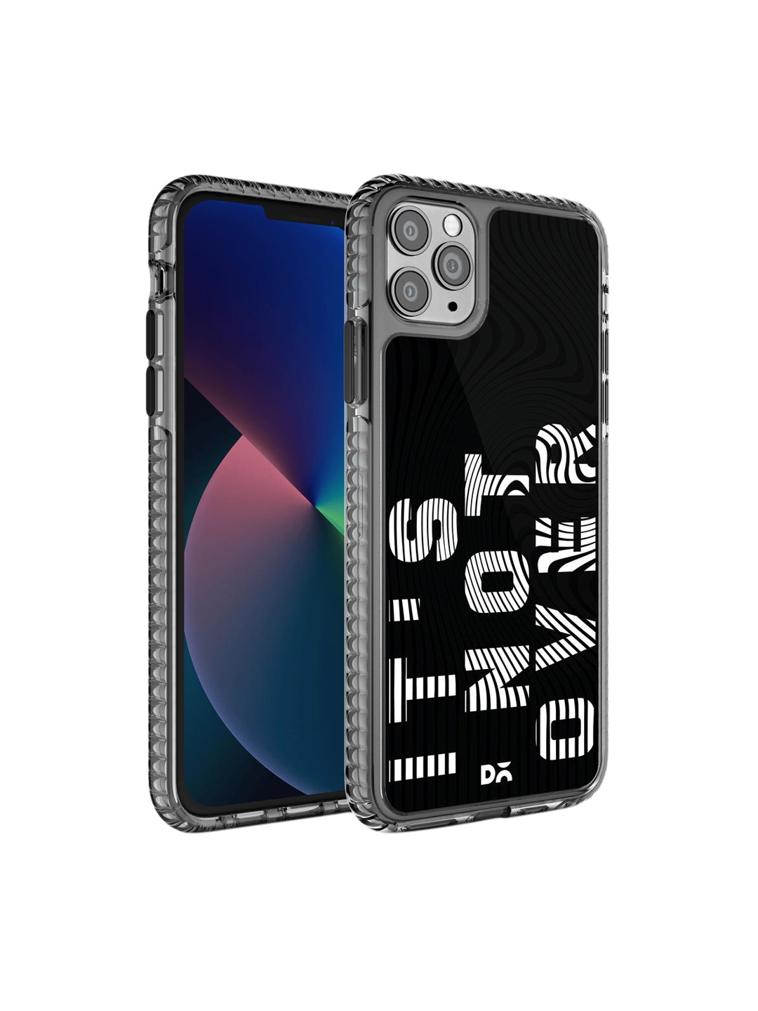 

DailyObjects Black & White Printed Its Not Over Stride 2.0 iPhone 11 Pro Max Phone Case, Multi