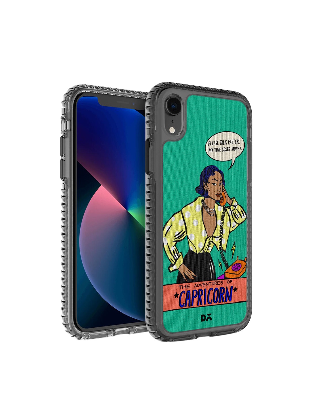 

DailyObjects Green & Yellow Printed iPhone XR Phone Case