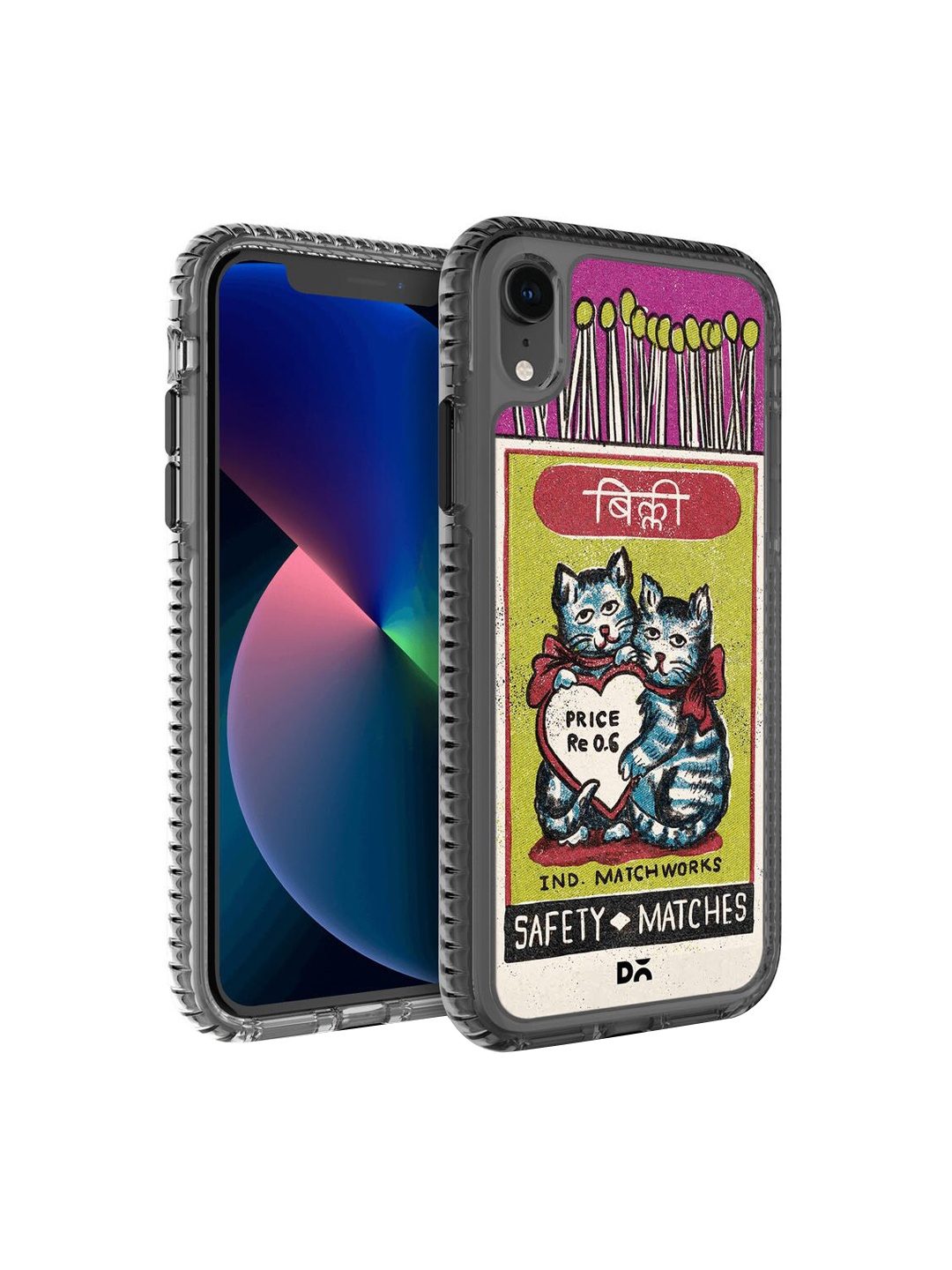 

DailyObjects Yellow & White Printed iPhone XR Phone Case