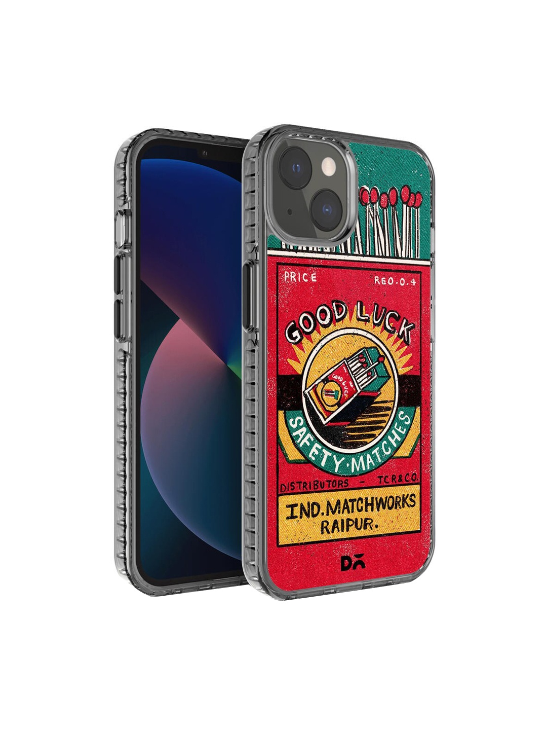

DailyObjects Red & Yellow Printed iPhone 13 Phone Case
