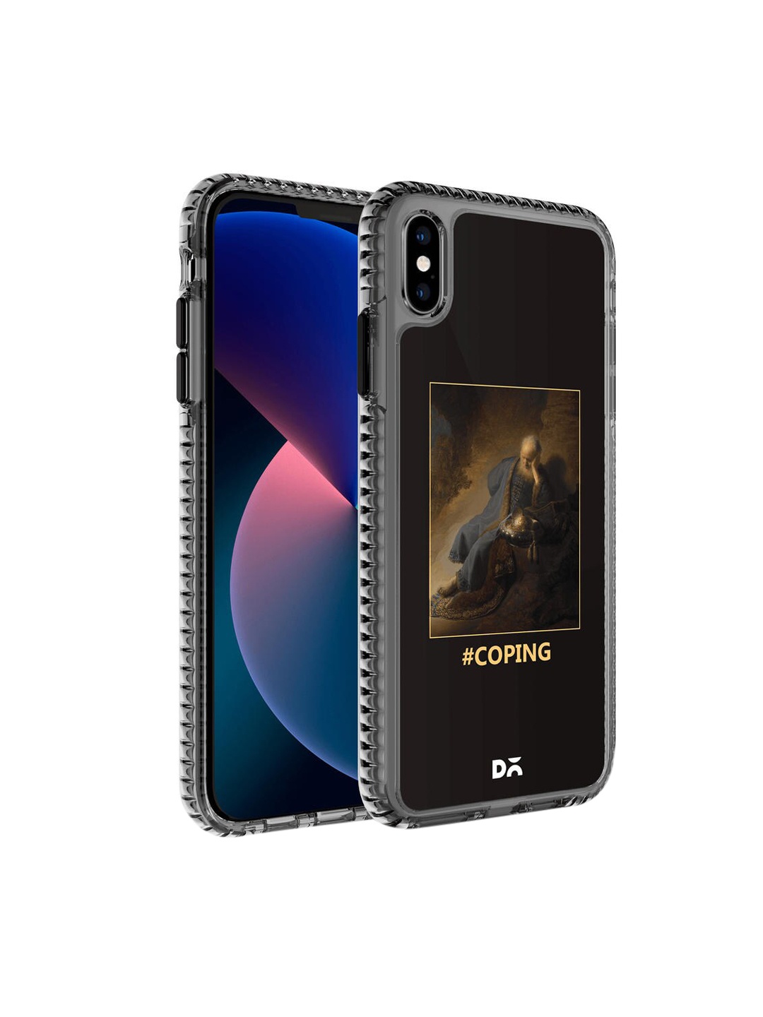 

DailyObjects Black Printed Coping Stride 2.0 iPhone X Phone Case