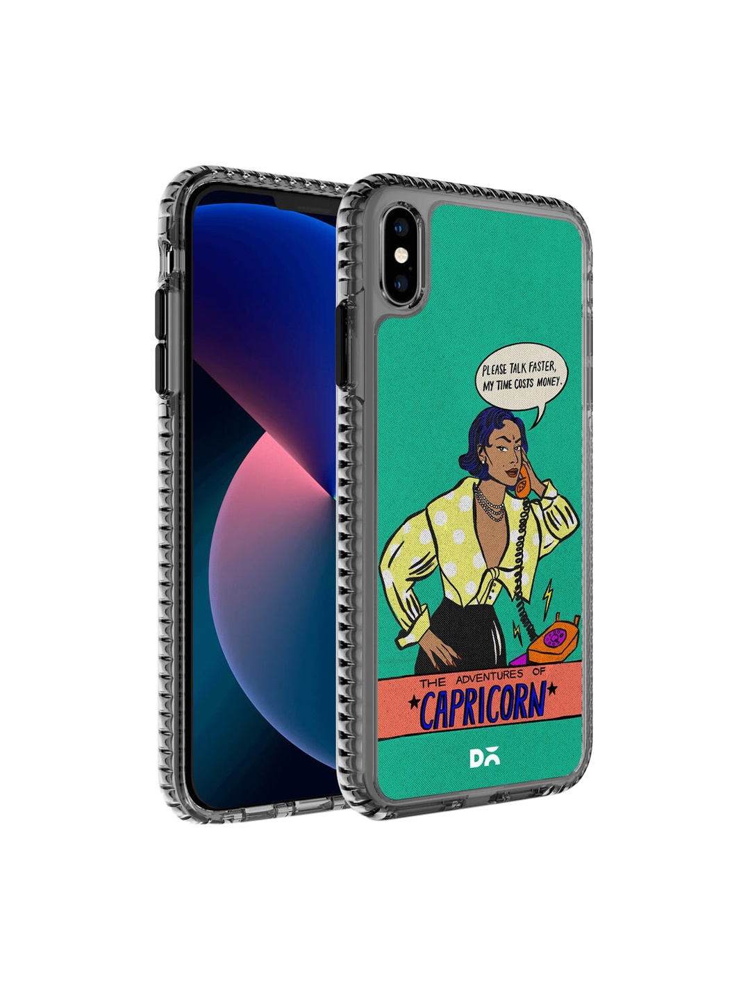 

DailyObjects Green & Yellow Capricorn Stride 2.0 iPhone X Back Case