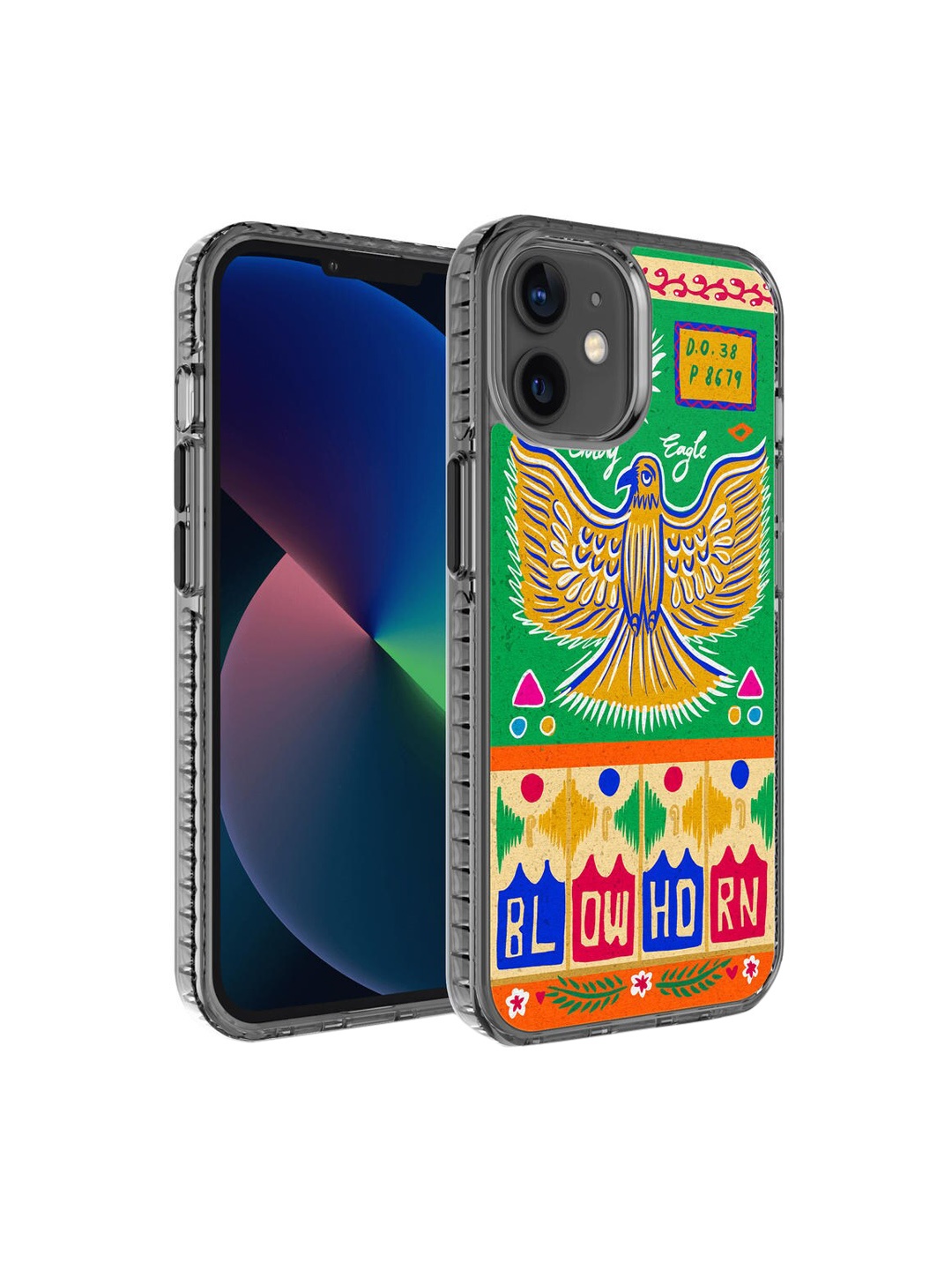 

DailyObjects Green & Yellow Goldy Eagle Truckback Stride 2.0 iPhone 12 Back Case