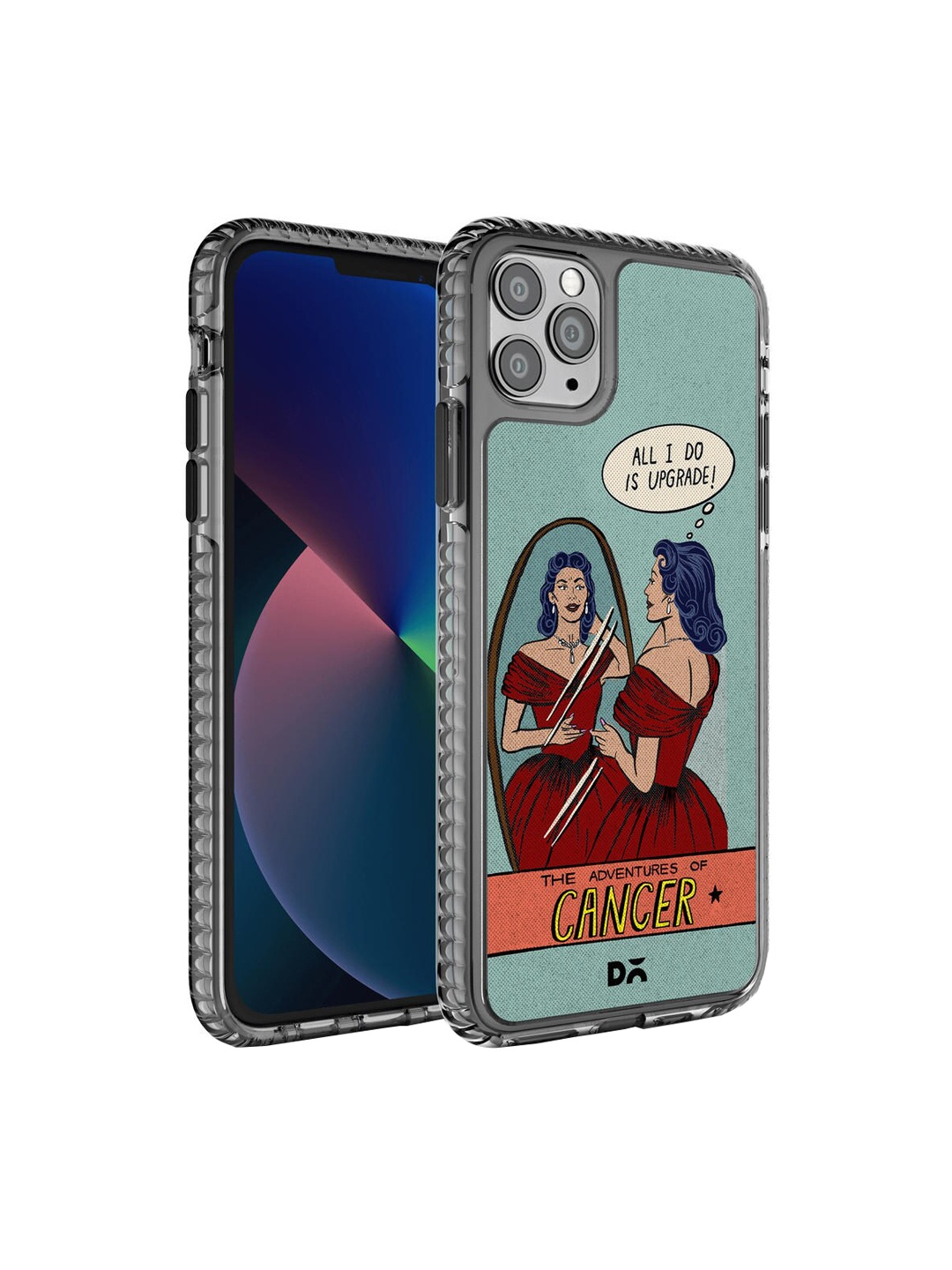 

DailyObjects Blue & Maroon Cancer Stride 2.0 iPhone 11 Pro Back Case