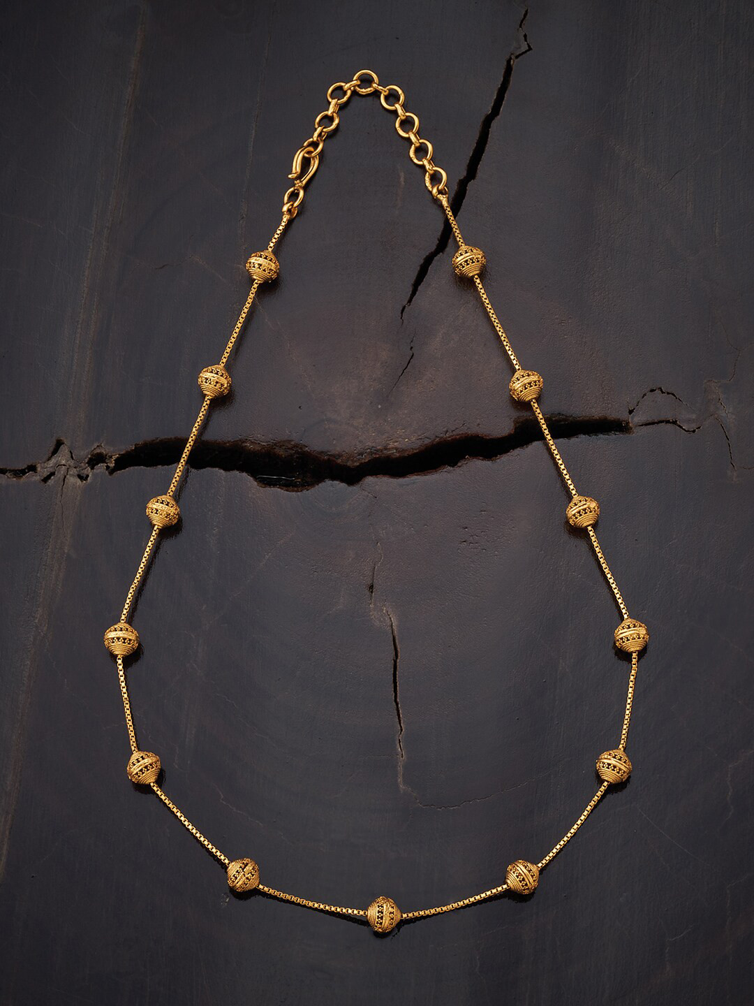 

Kushal's Fashion Jewellery Gold-Plated Antique Chain