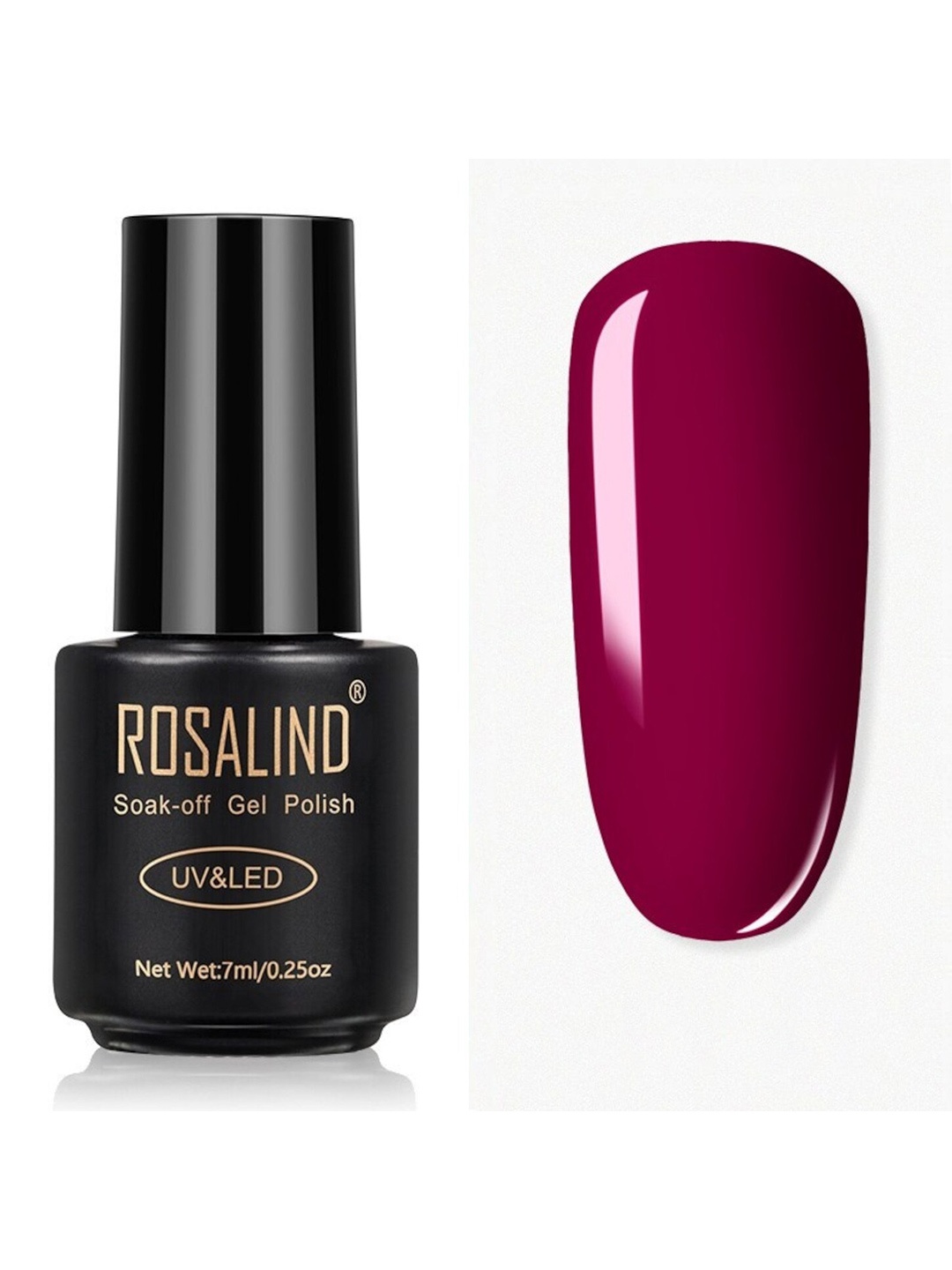 

ROSALIND Long Lasting UV LED Soak-Off Gel Nail Polish - Shade 2601, Purple