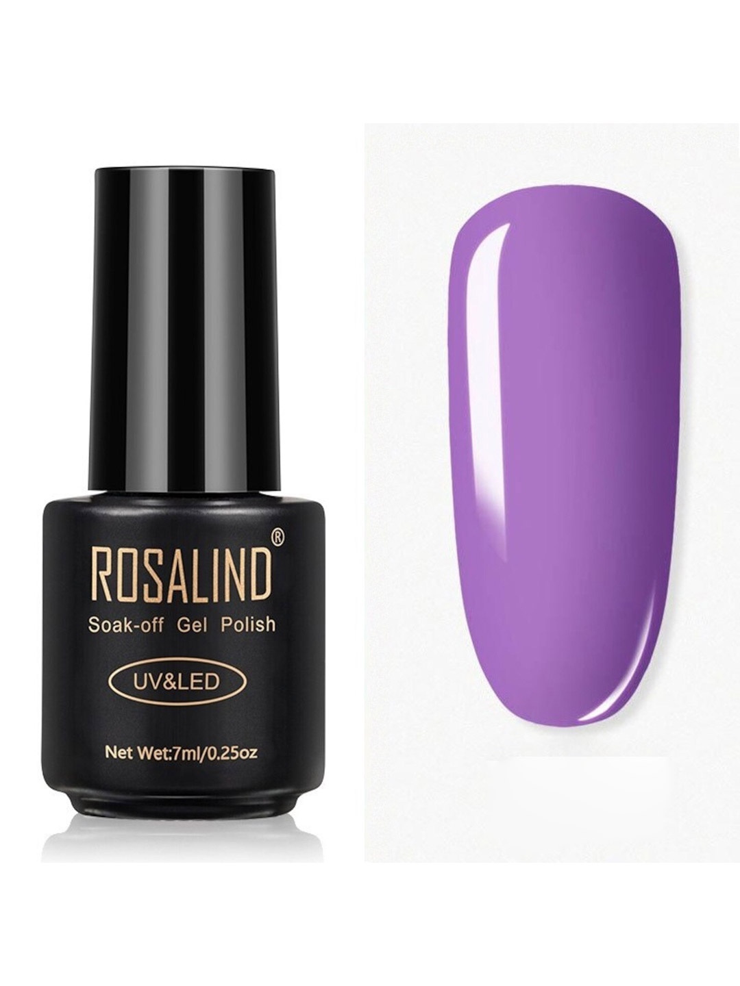 

ROSALIND Long Lasting UV LED Soak-Off Gel Nail Polish - Shade 2557, Lavender