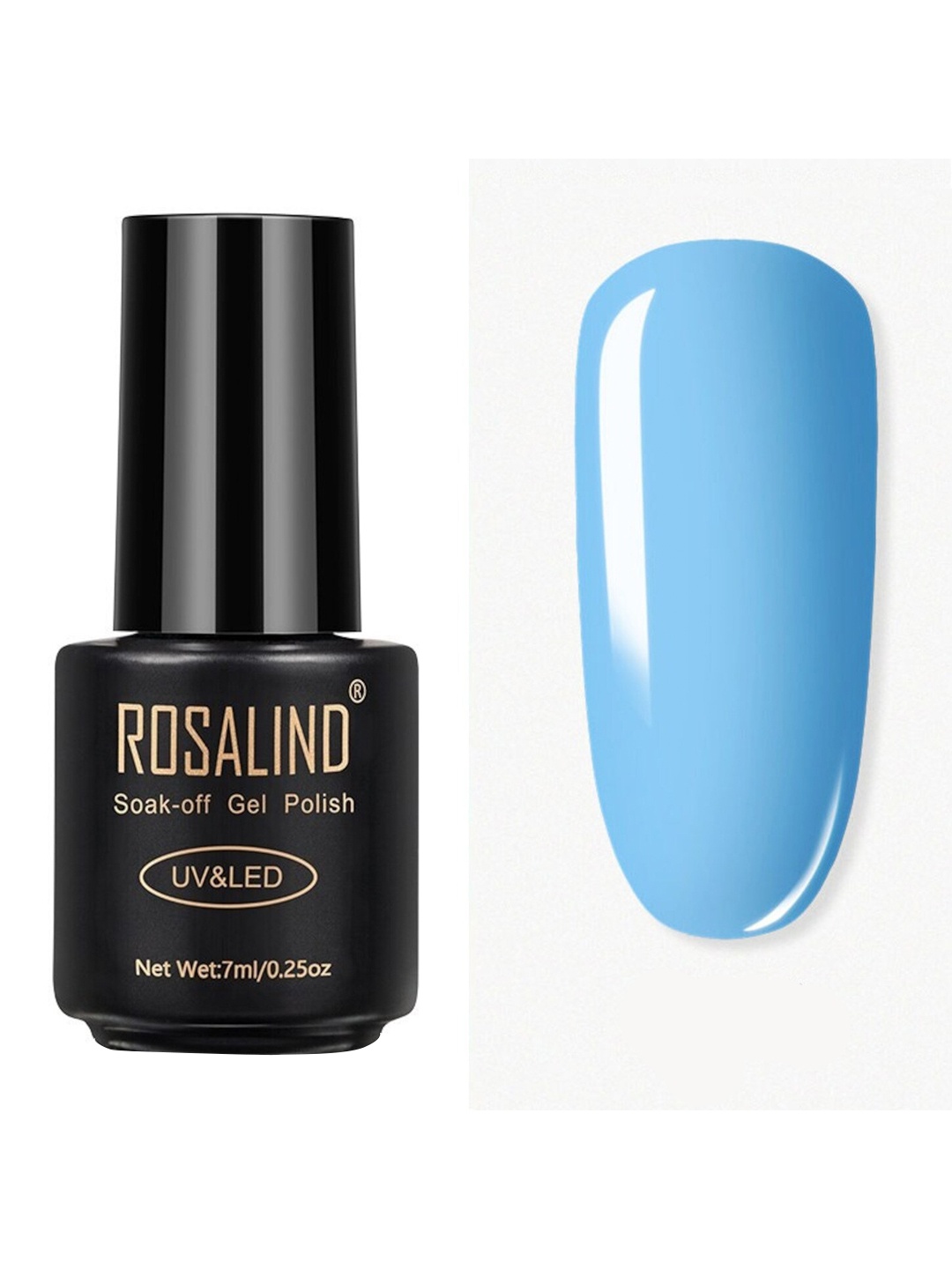 

ROSALIND Long Lasting UV LED Soak-Off Gel Nail Polish - Shade 2701, Blue