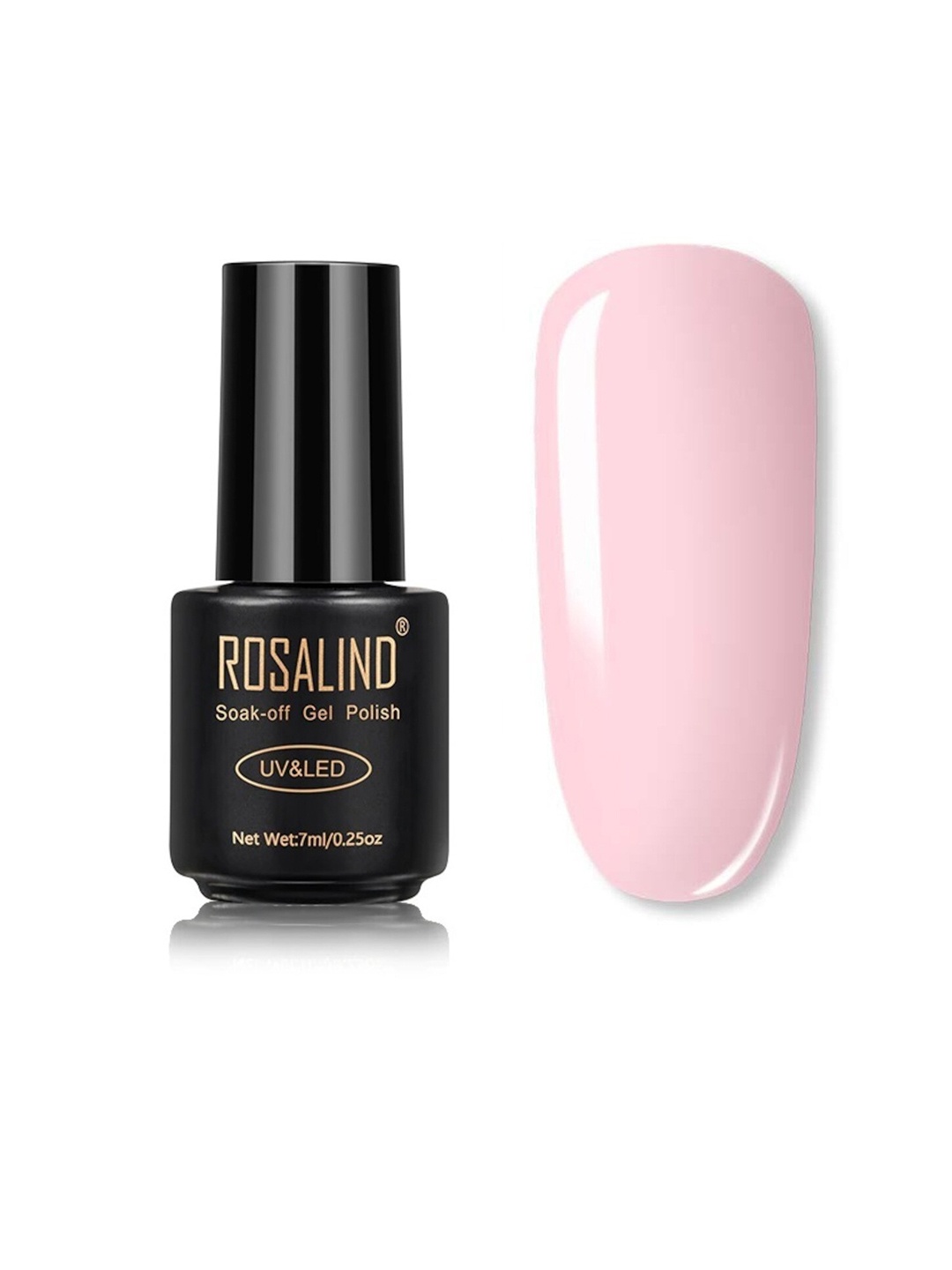 

ROSALIND Long Lasting UV LED Soak-Off Gel Nail Polish - Shade 040, Pink