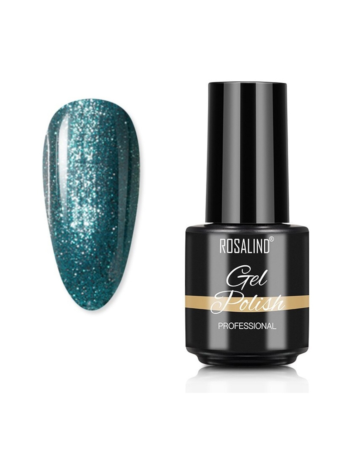 

ROSALIND Long Lasting UV LED Soak-Off Gel Nail Polish - Shade B049, Teal