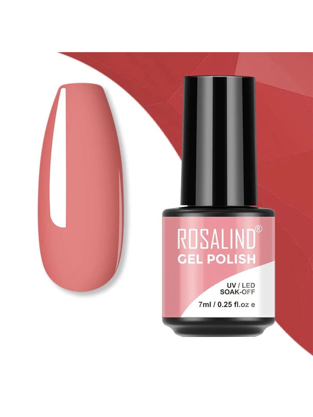 

ROSALIND Soak-Off UV LED Gel Nail Polish 7 ml - S004, Peach